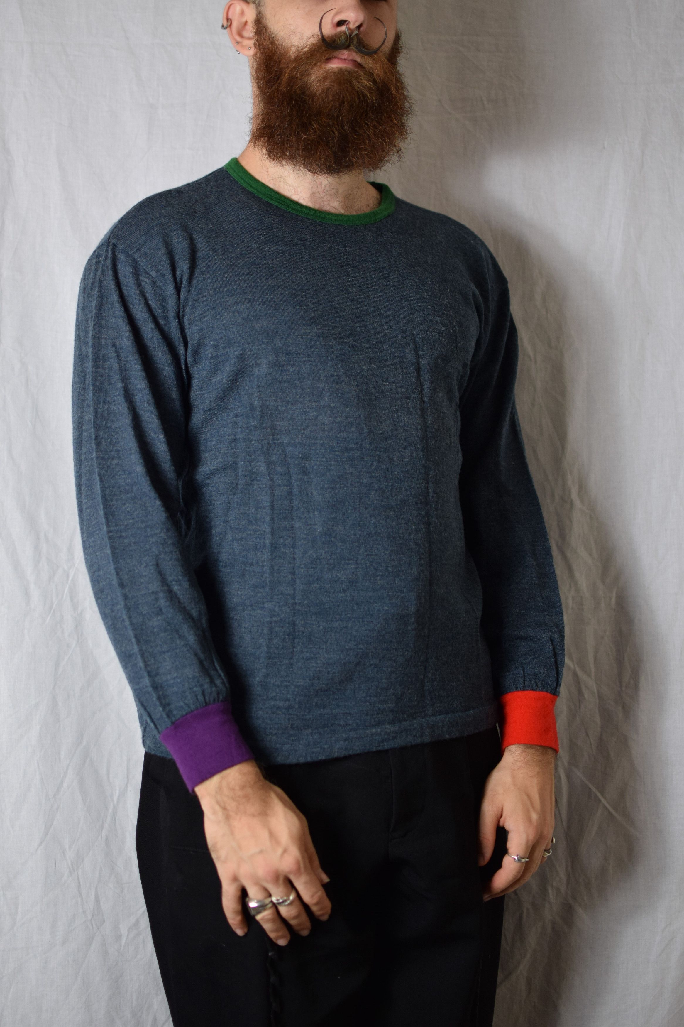 Comme des Garcons CDG Homme Plus AW89 Sweater - PT-050140 Size US M / EU 48-50 / 2 - 1 Thumbnail