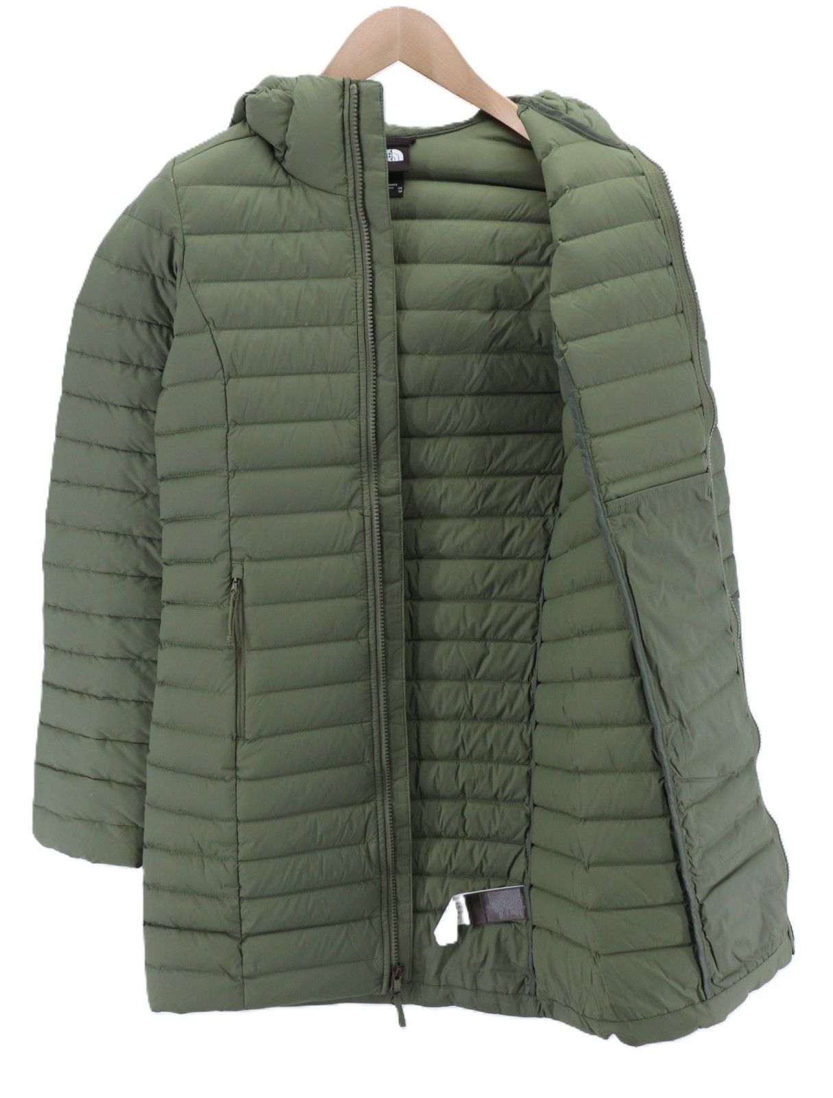 The North Face STRETCH DOWN PARKA XS Padded Lined Hooded Jacket 79738 Size XS / US 0-2 / IT 36-38 - 4 Thumbnail