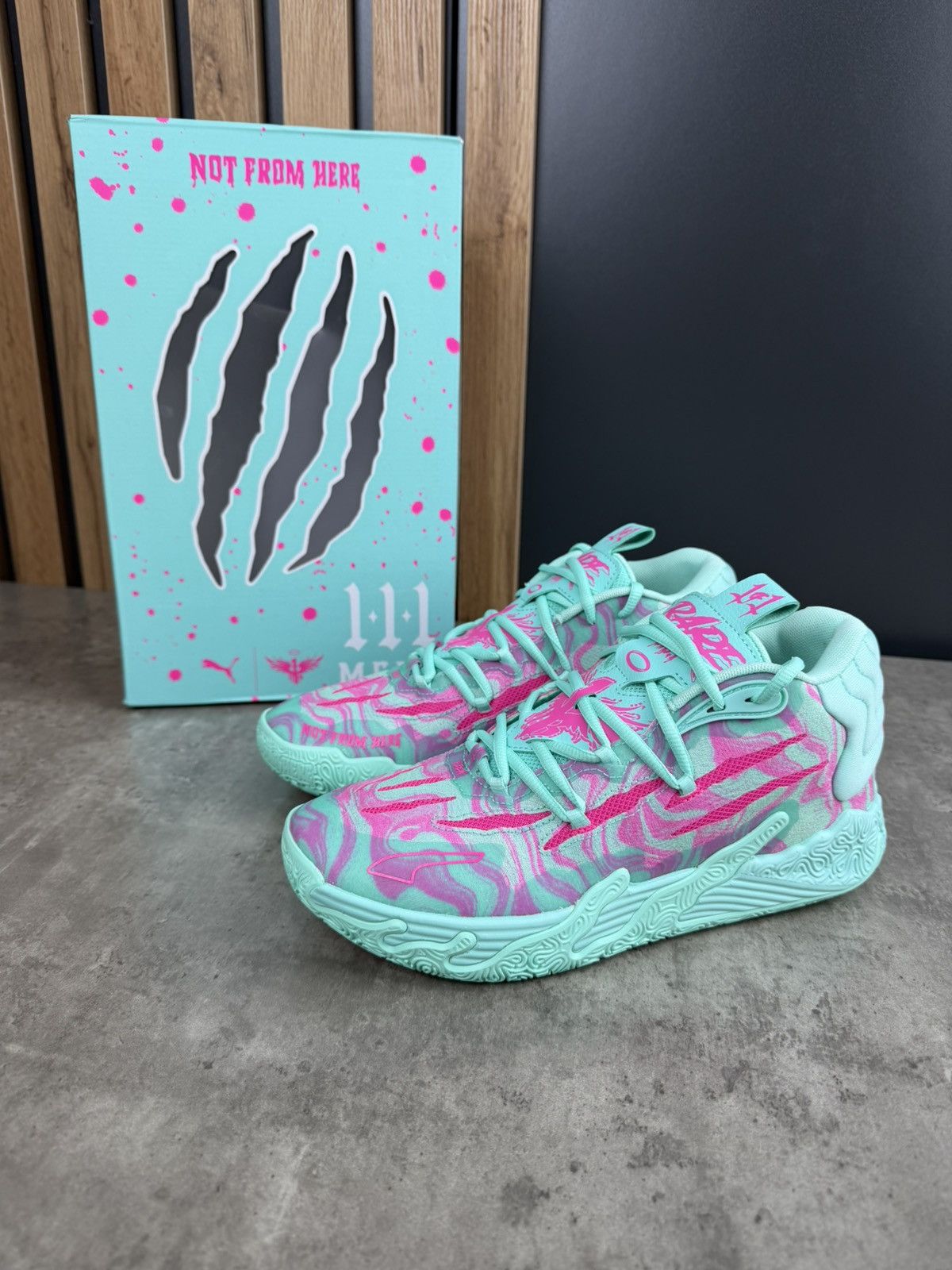 Puma Puma Lamelo Ball MB.03 Miami Sneakers Size US 8 Size US 8 / EU 41 - 1 Thumbnail