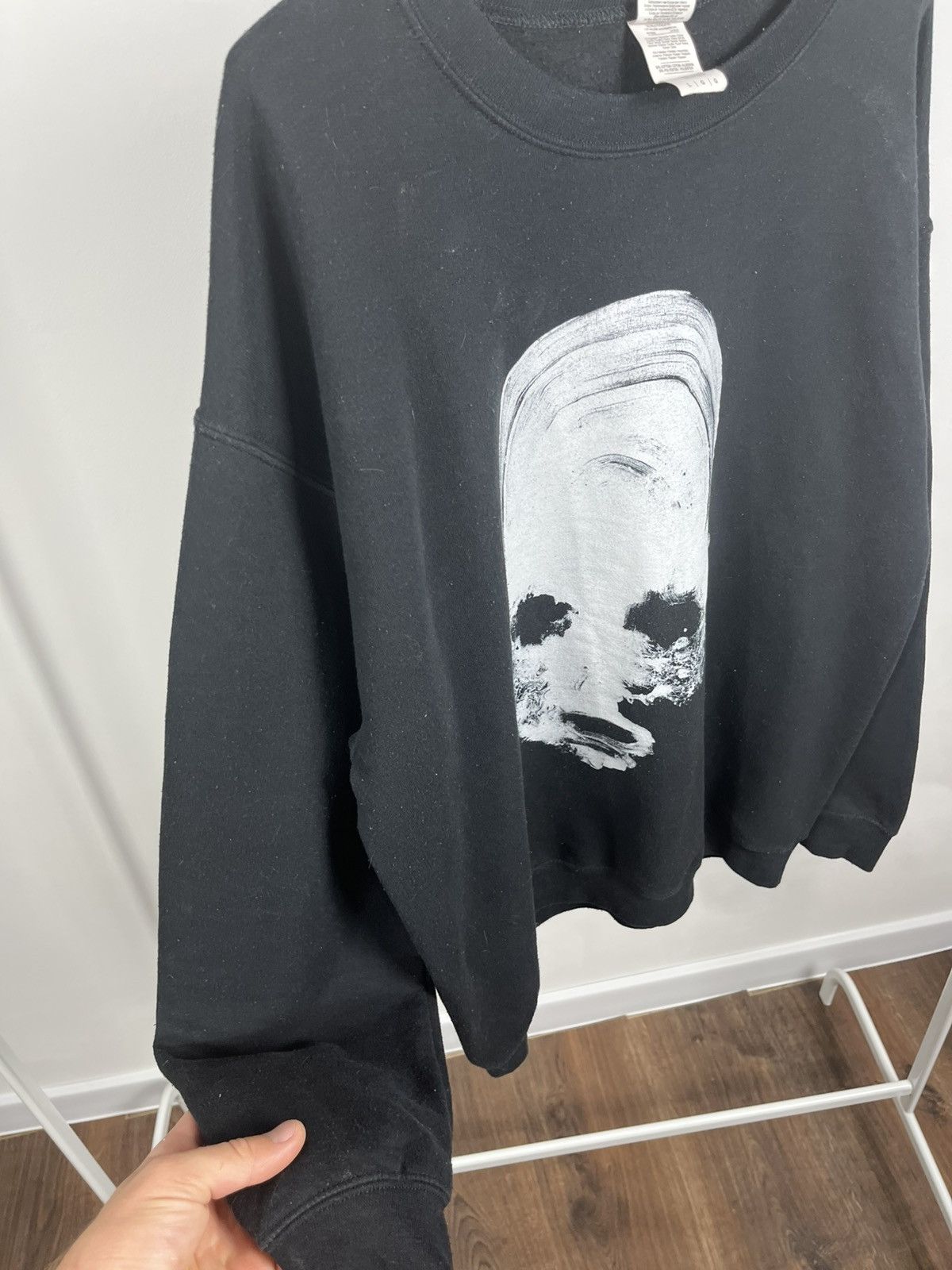 Other Daughters Band Skull Print Black Gildan Sweatshirt L Size US L / EU 52-54 / 3 - 9 Thumbnail