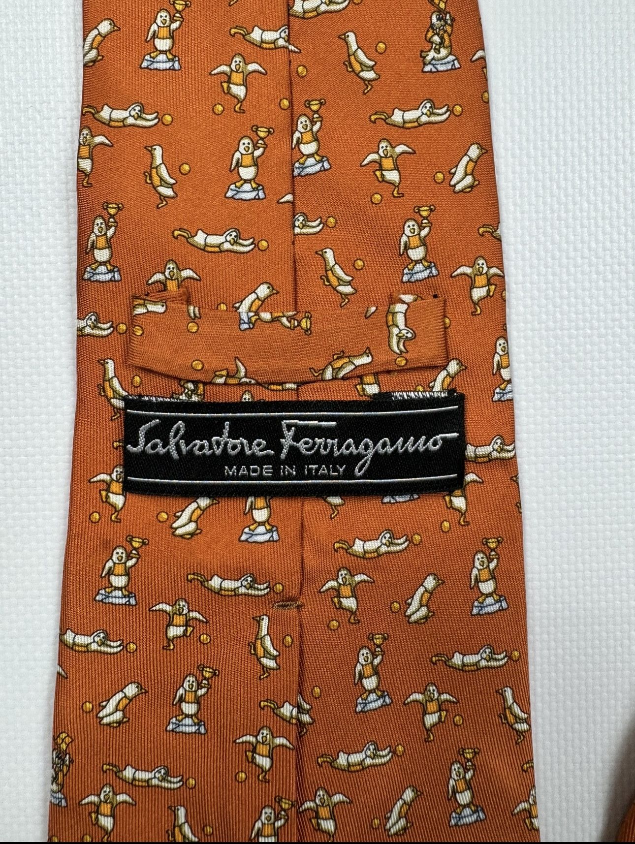 Salvatore Ferragamo Selvatore Ferragamo Tie Size ONE SIZE - 6 Thumbnail