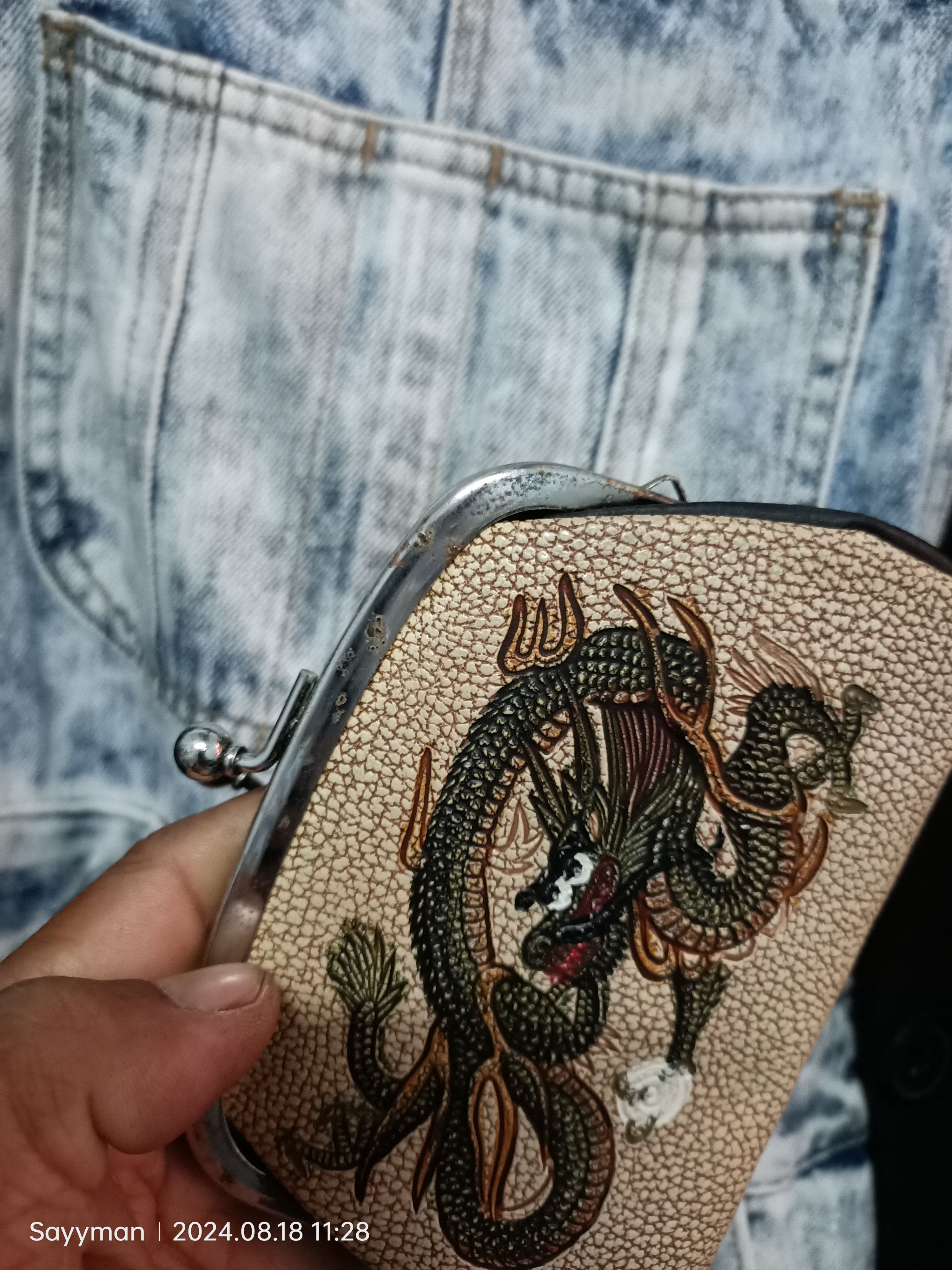 Japanese Brand × Vintage Vintage Dragon Coin bag Size ONE SIZE - 8 Thumbnail