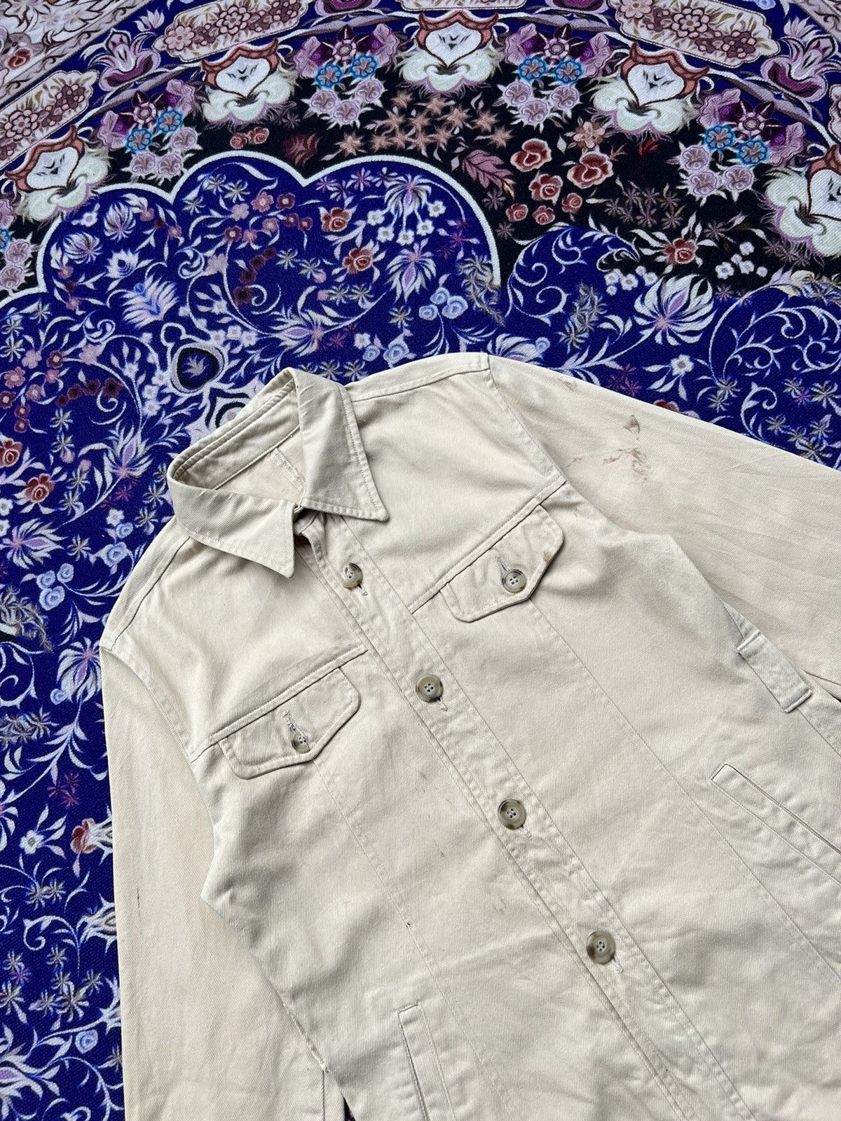 Japanese Brand (S) Vintage PPFM Japanese Brand Trucker Jacket Coat Size S / US 4 / IT 40 - 4 Thumbnail