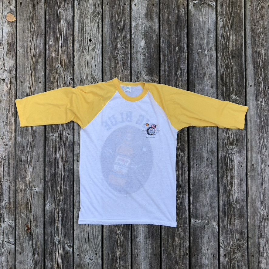 Vintage 1984 Labatt's Big Blue Canadarm Graphic 3/4 Sleeve Tee Size US M / EU 48-50 / 2 - 8 Thumbnail