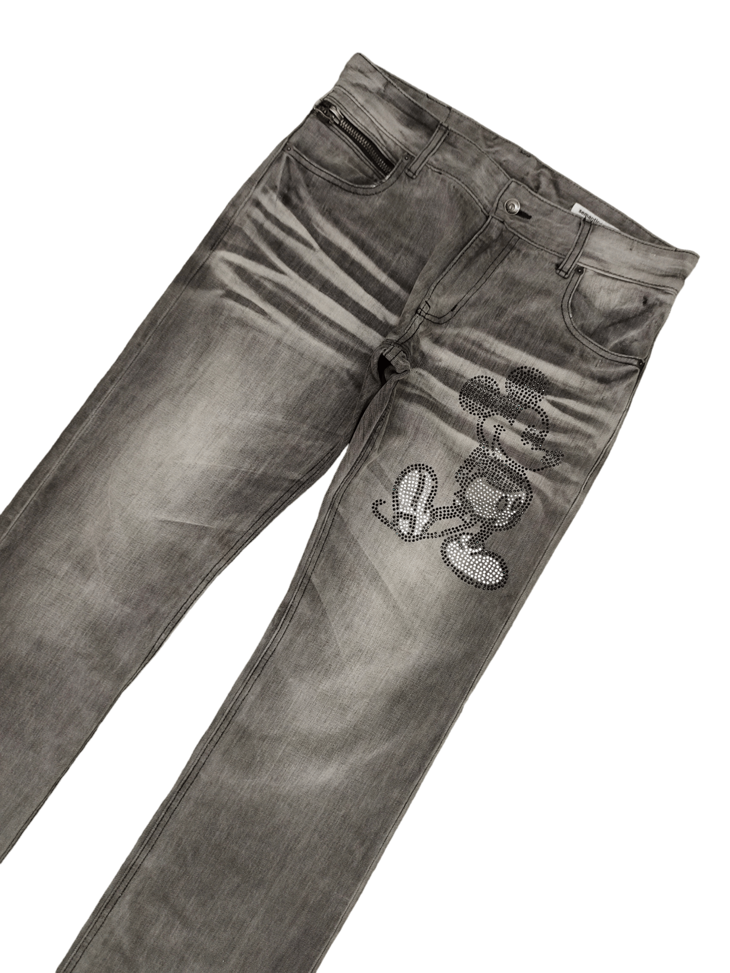 semanticdesign Semantic Design X Disney Mickey Mouse Jeans Release Hem Size US 32 / EU 48 - 5 Thumbnail