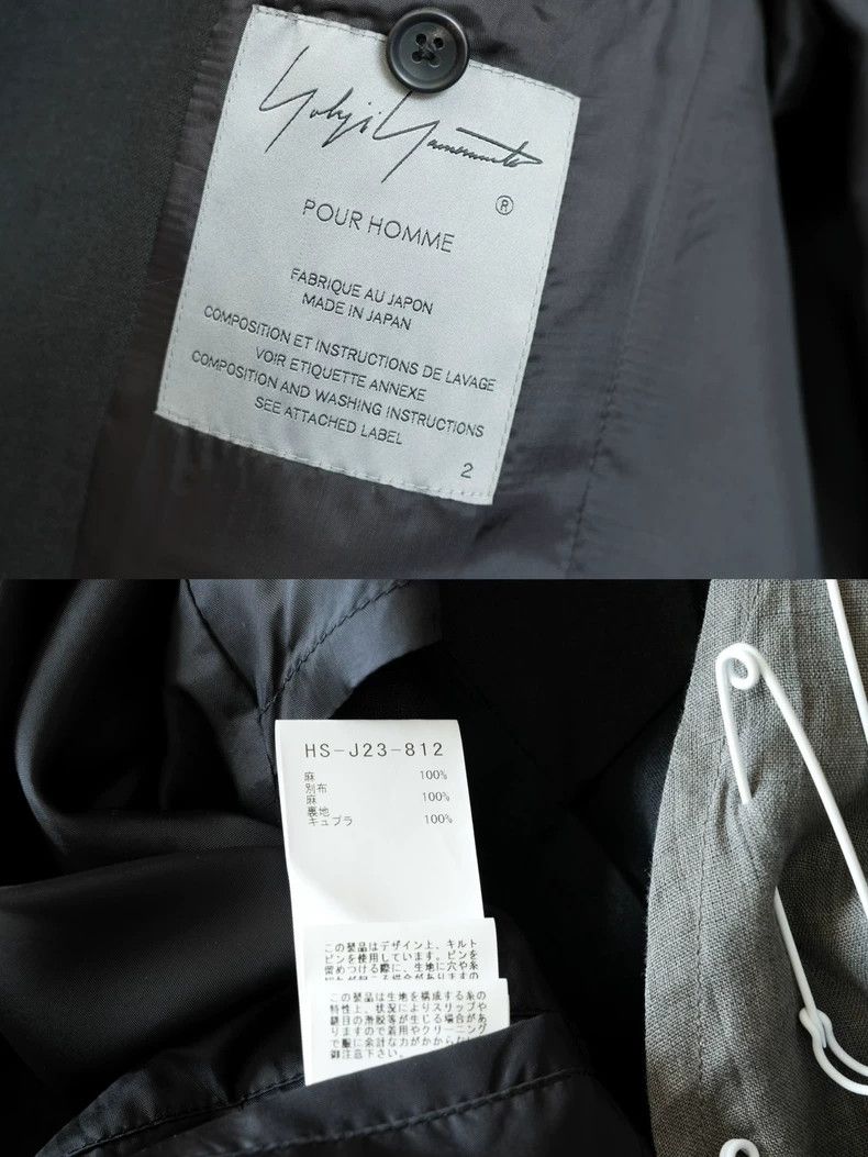 Yohji Yamamoto Yohji Yamamoto24SS Big Pin Knot Coat 2503-Nextarrow Size US M / EU 48-50 / 2 - 9 Thumbnail