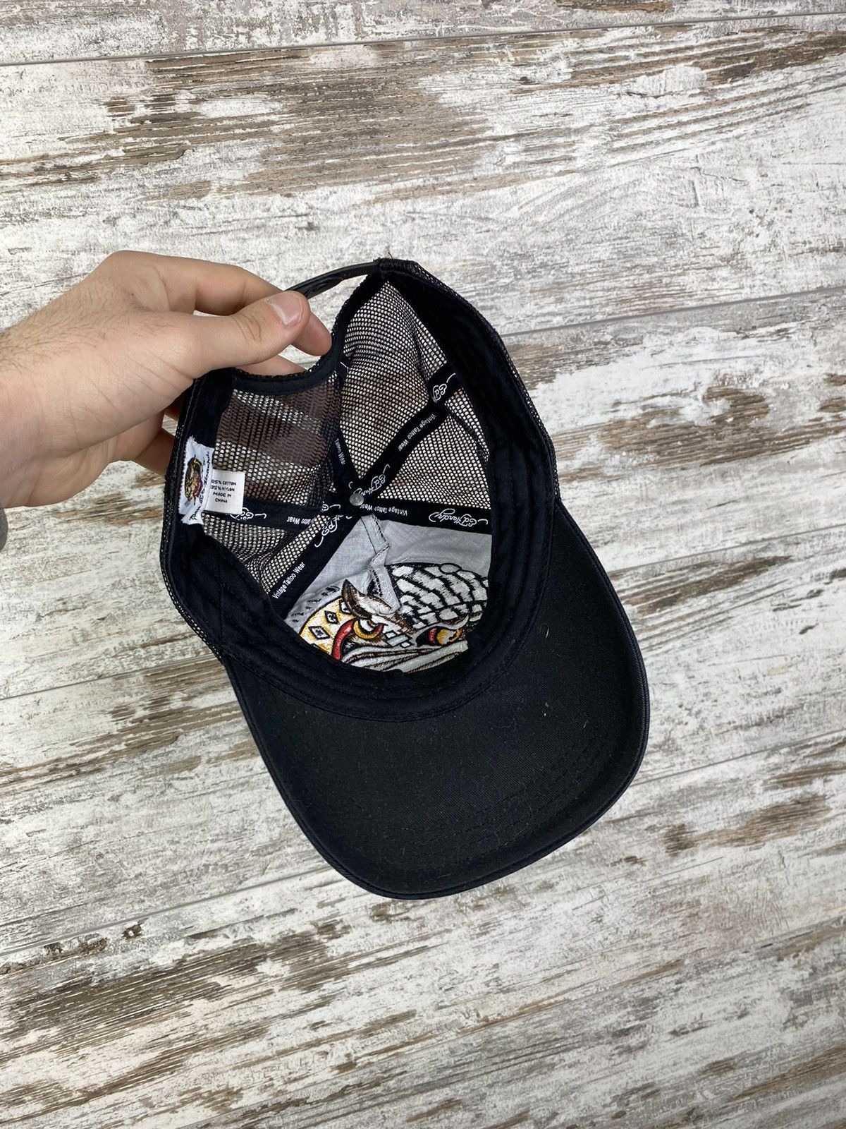 Christian Audigier × Ed Hardy × Vintage Mens Vintage Ed Hardy by Christian Audigier cap hats japan Size ONE SIZE - 4 Thumbnail