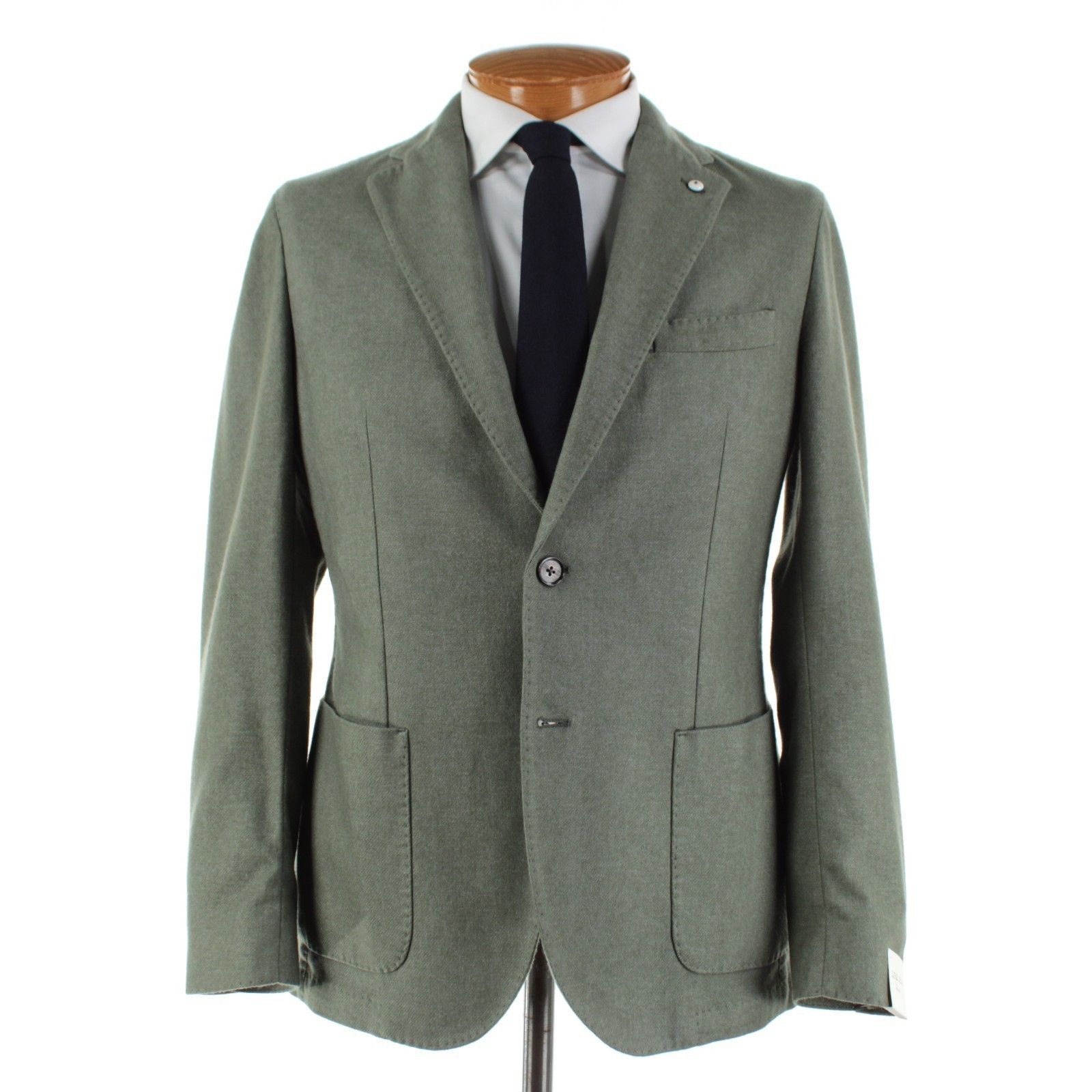 Luigi Bianchi Luigi Bianchi Mantova Sport Coat Size 40 Regular US in Green Size 40R - 1 Thumbnail