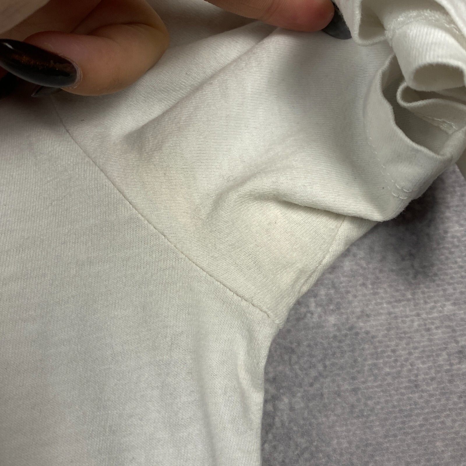 Allsaints Allsaints Tee Men's Size L White Short Sleeve ` Size US L / EU 52-54 / 3 - 6 Thumbnail