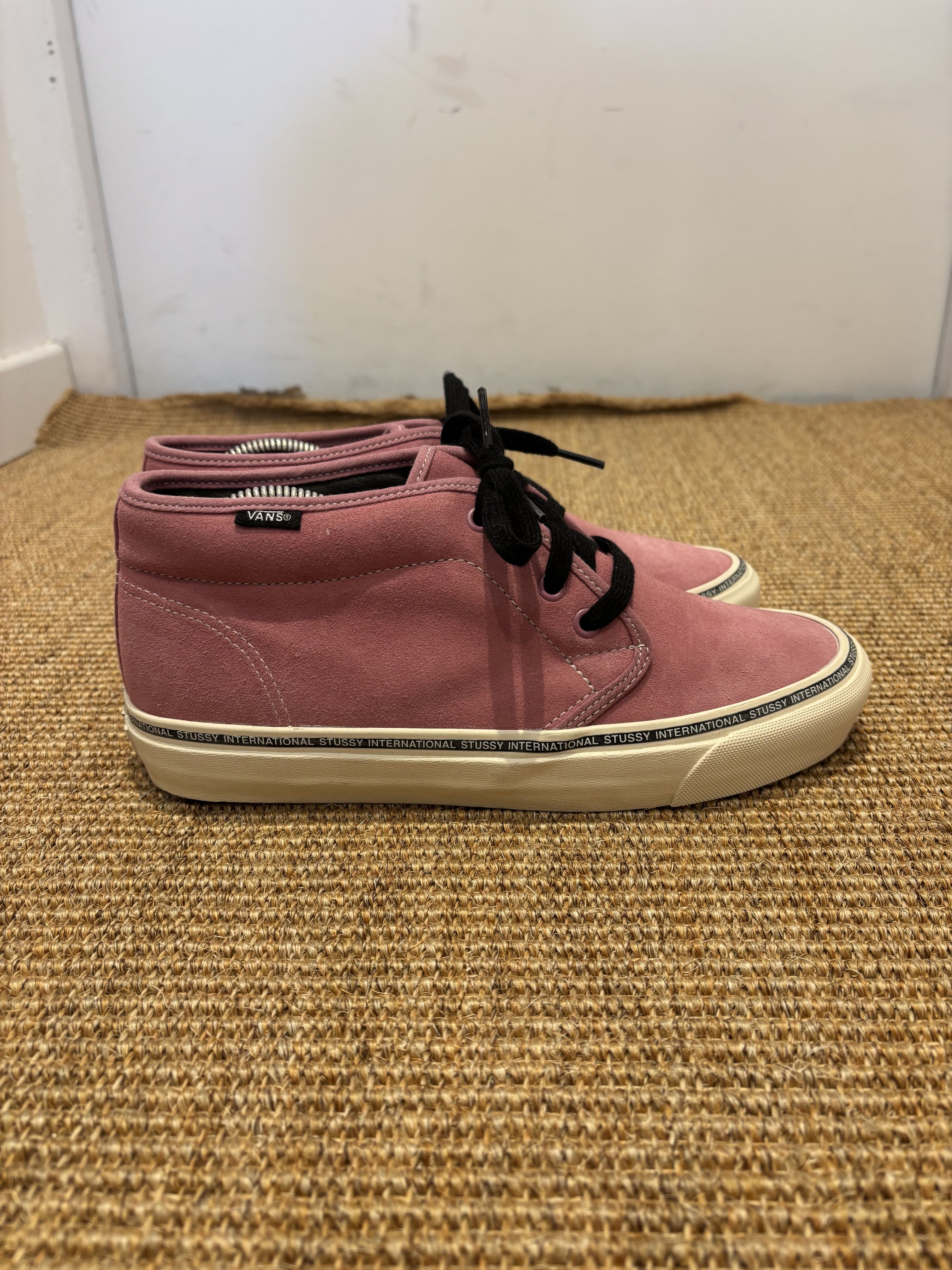 Vans Basket Stussy x Vans Chukka LX rose en tbe Size US 7.5 / EU 40-41 - 8 Thumbnail