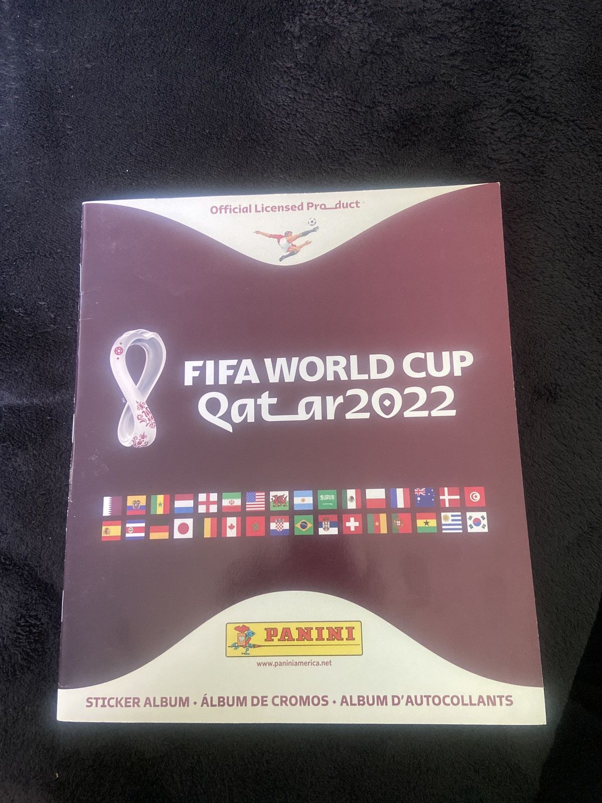 completed world cup sticker book 2022