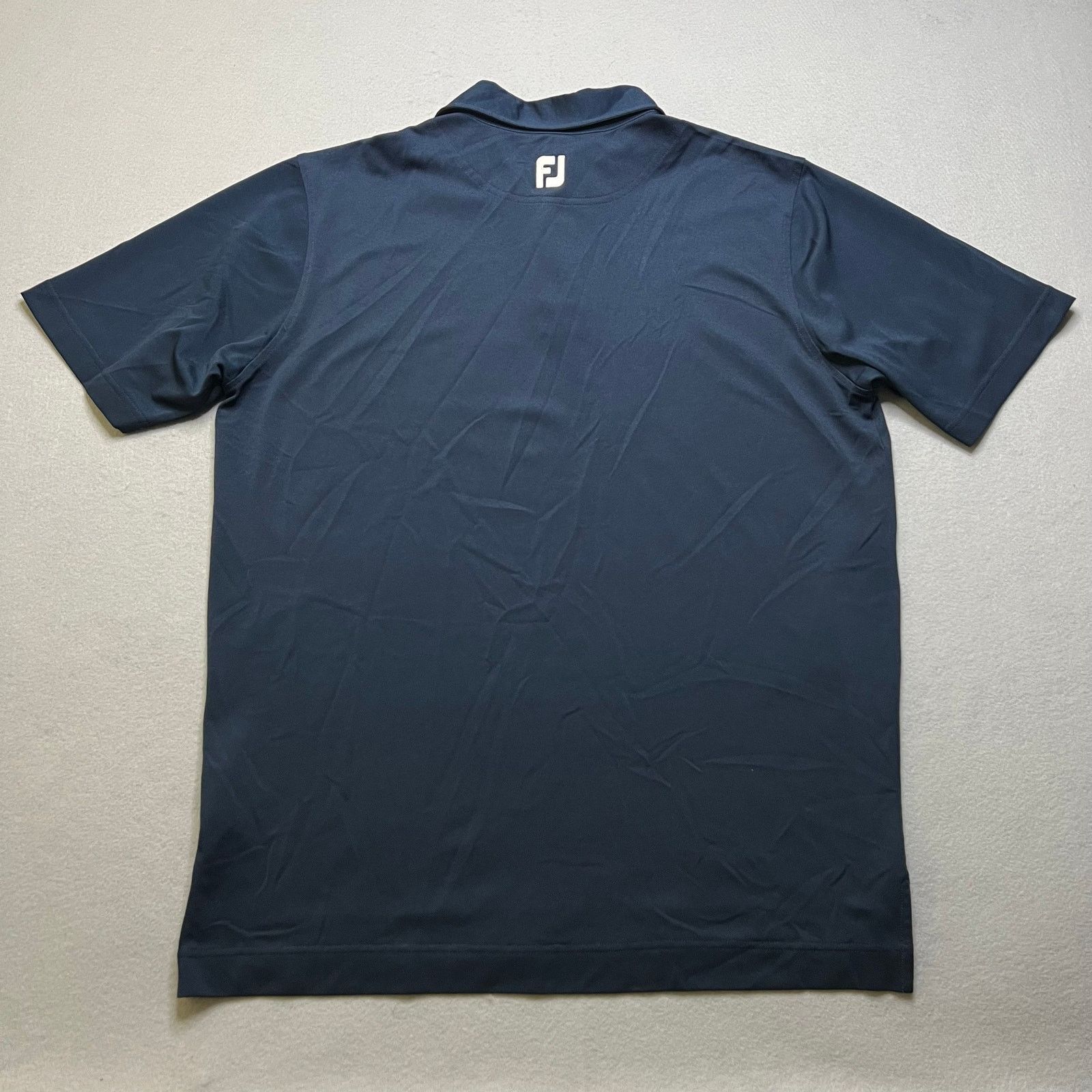 Footjoy FootJoy Athletic Fit Golf Polo Shirt Men’s XL Blue Striped Size US XL / EU 56 / 4 - 8 Thumbnail
