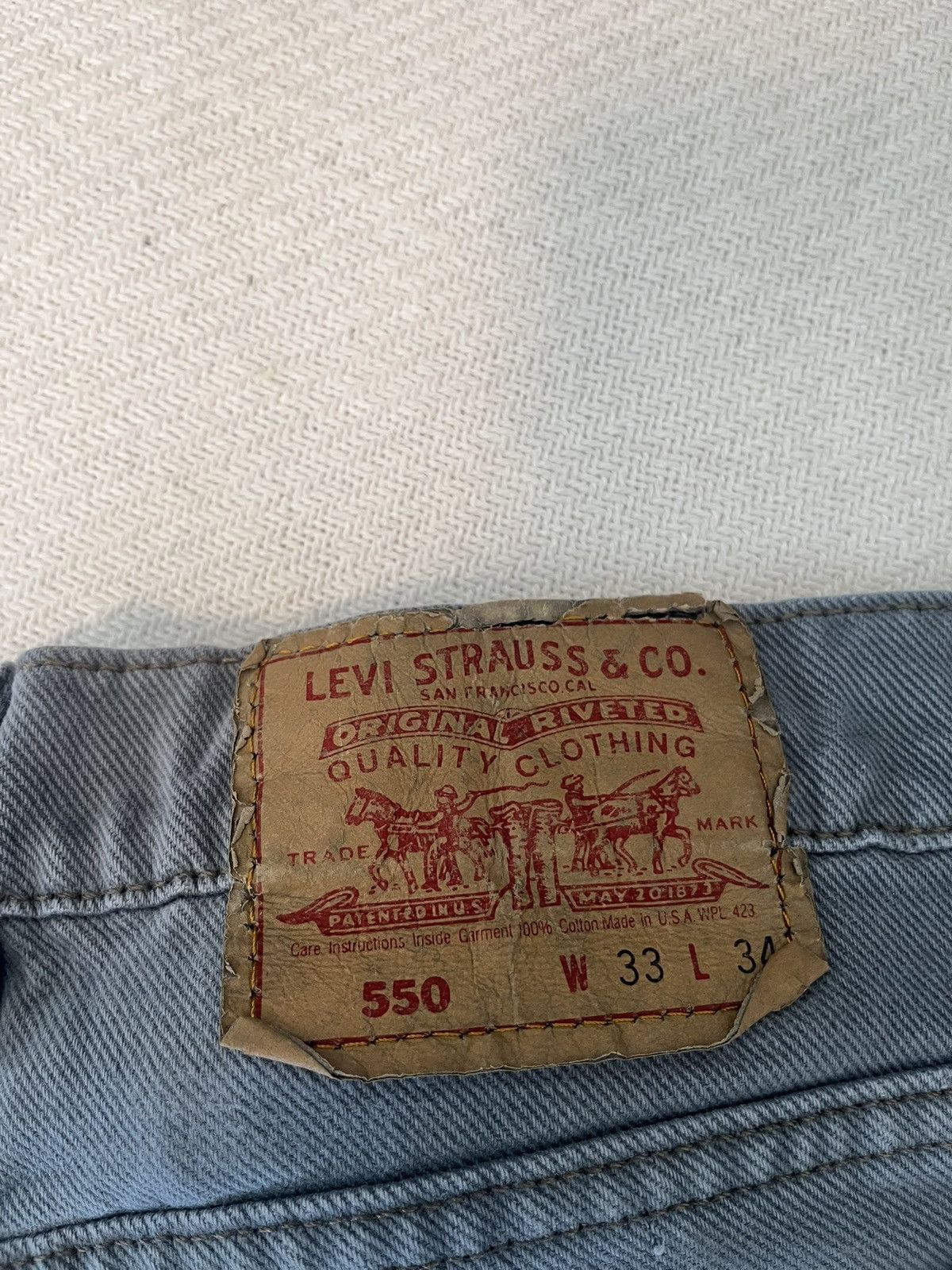 Levi's Vintage Clothing Vintage levi 550 Size US 33 - 16 Thumbnail