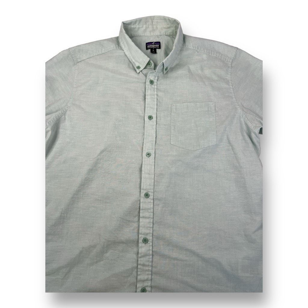 Patagonia Patagonia Front Button Green Top Size Extra Large Size US XL / EU 56 / 4 - 2 Thumbnail