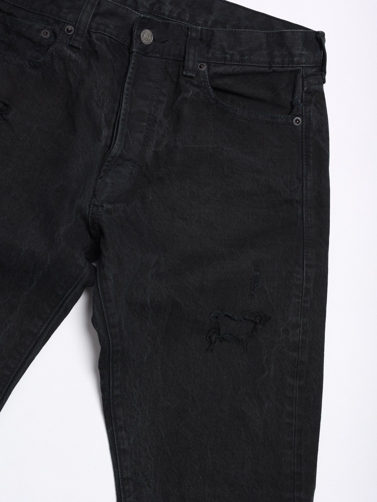 Denim & Supply Ralph Lauren Denim Supply Ralph Lauren Distressed Washed Denim Pants Size US 33 - 6 Thumbnail