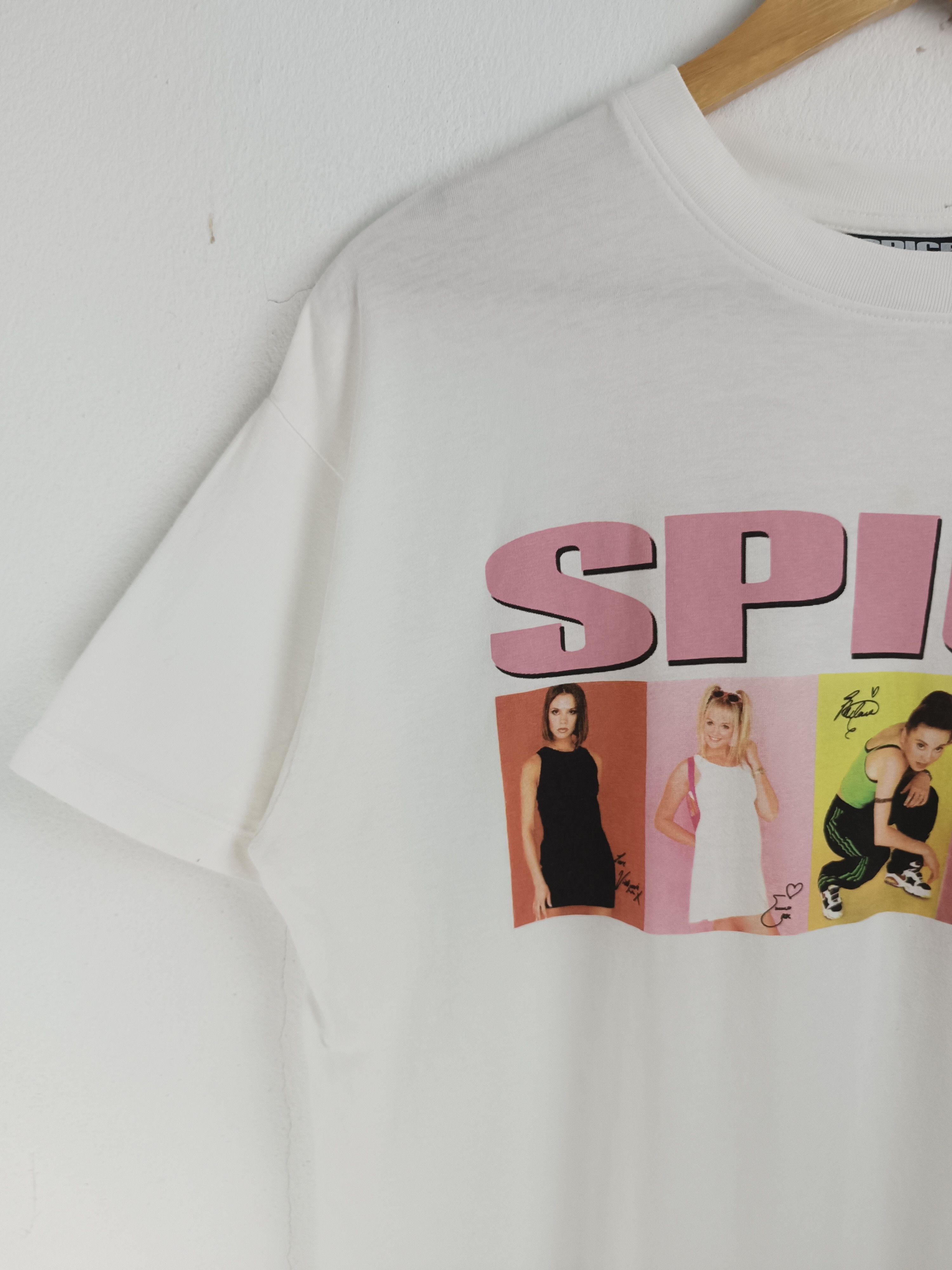 Rap Tees VINTAGE SPICE GIRLS LINE UP TEE BLUR OASIS BACKSTREET NSYNC Size US M / EU 48-50 / 2 - 5 Thumbnail