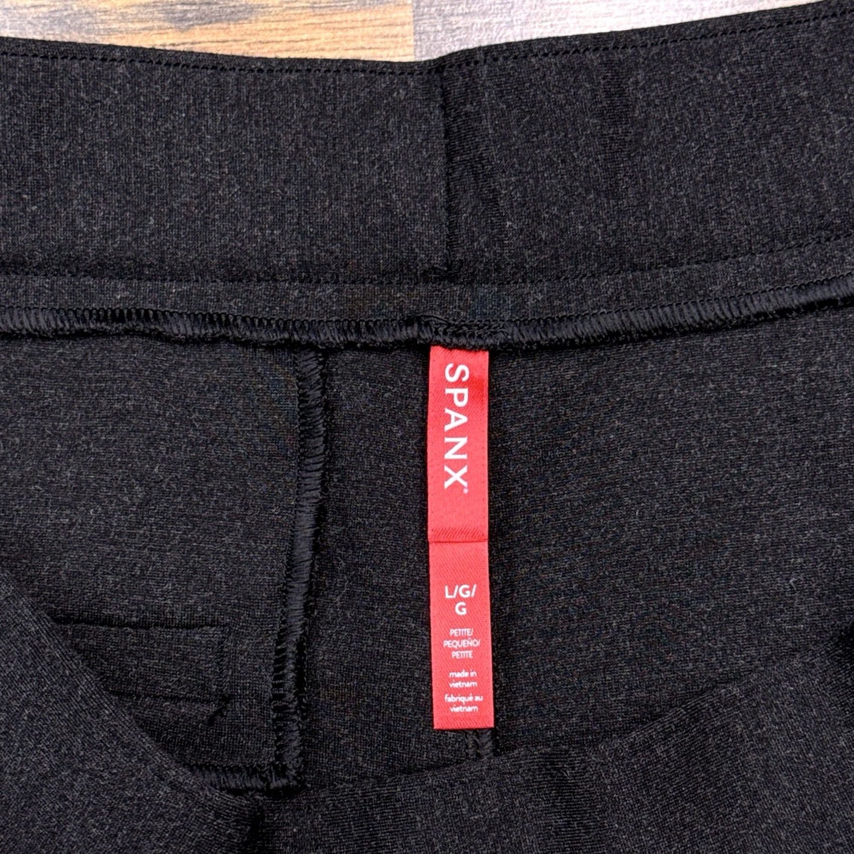 Spanx Spanx The Perfect Pant Wide-Leg Pull On Pants Gray 20385Q Petite Large Size 36" / US 14 / IT 50 - 4 Thumbnail