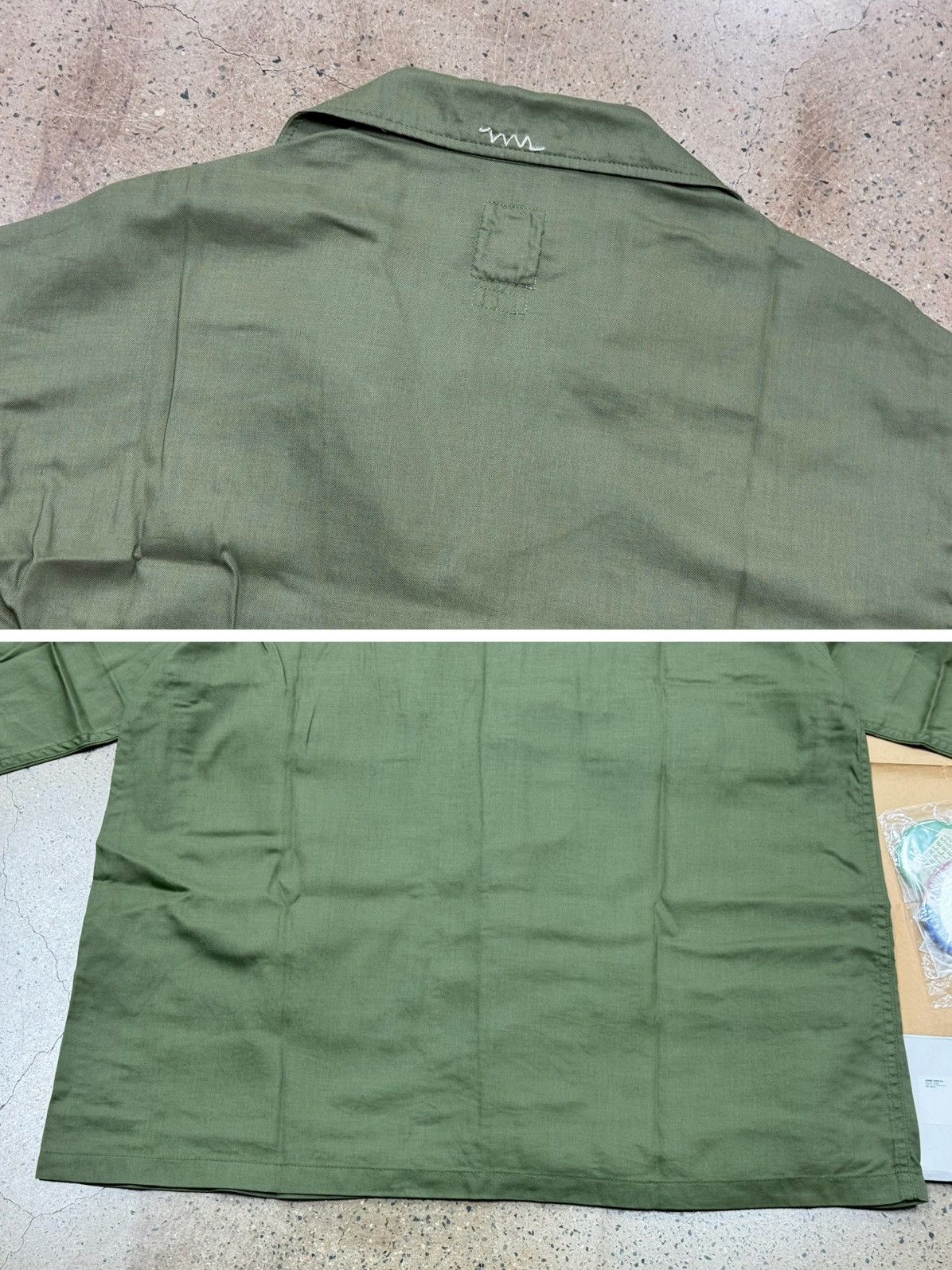 Visvim Visvim 19ss Cornet Shirt S/S Olive （with badges） Size US M / EU 48-50 / 2 - 8 Thumbnail