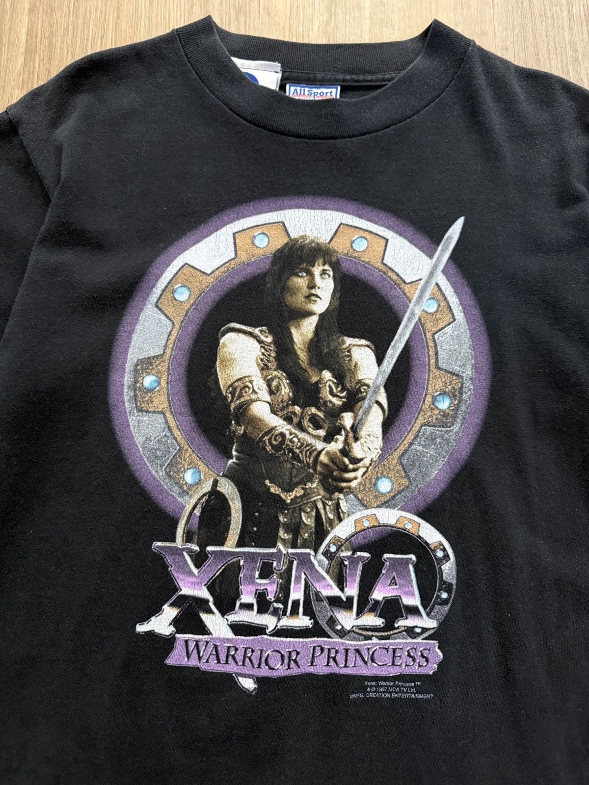 Universal Studios × Vintage Vintage 1997 Xena Warrior Princess Universal Studios Promo Size US M / EU 48-50 / 2 - 3 Thumbnail