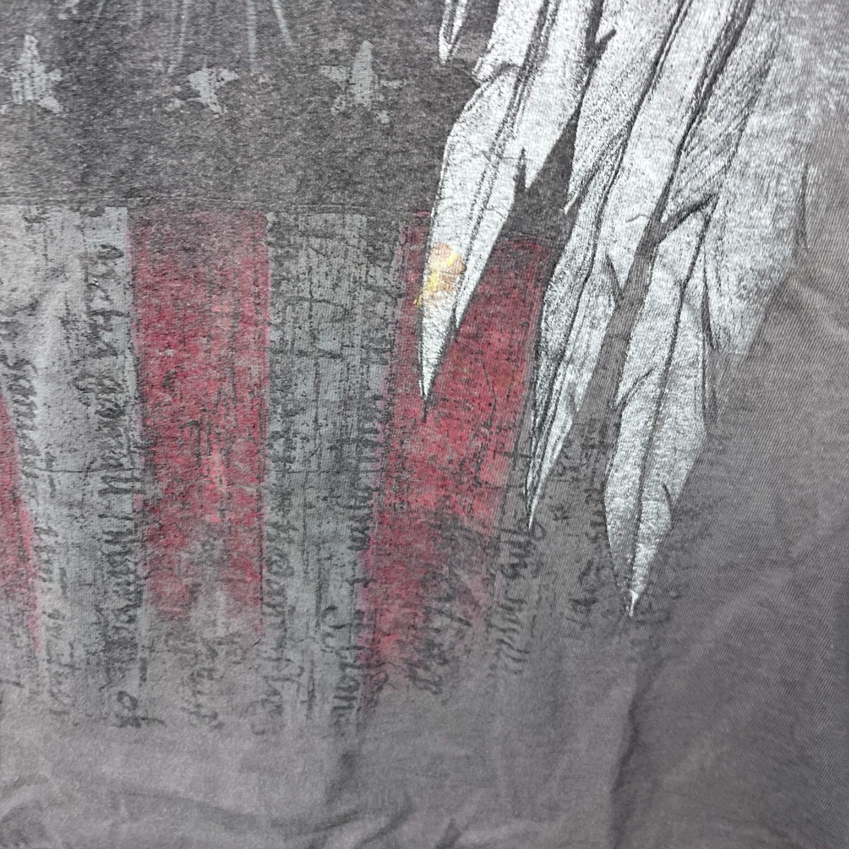 Vintage VINTAGE MMA Elite Shirt Mens XL Gray 90s Skull Alien Faded T Shirt Size US XL / EU 56 / 4 - 6 Thumbnail