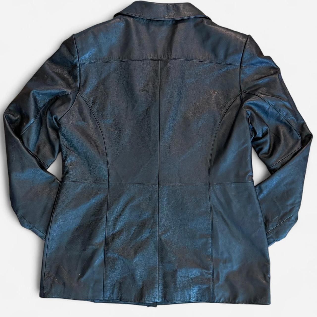 Other Wilson’s Leather Men's black grey Coats Size 42R - 4 Thumbnail