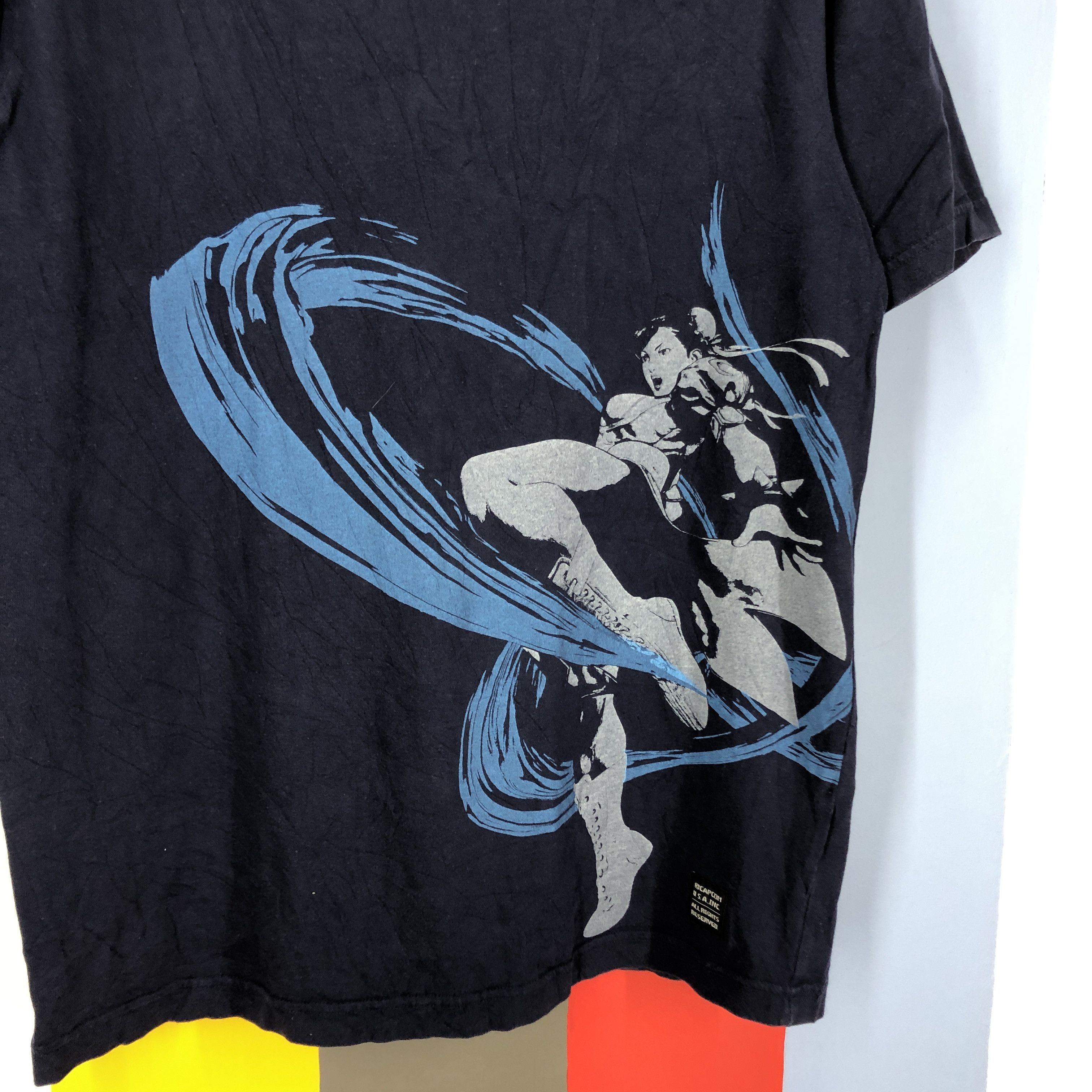 Uniqlo UNIQLO x CAPCOM Chun Li Crew Neck T Shirt #1021/AJ Size US M / EU 48-50 / 2 - 2 Thumbnail