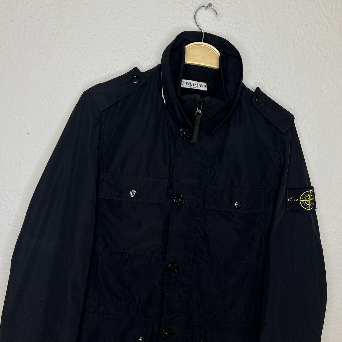 Stone Island Stone Island Military Nylon Jacket 65M Style Black Patch Size US S / EU 44-46 / 1 - 5 Thumbnail