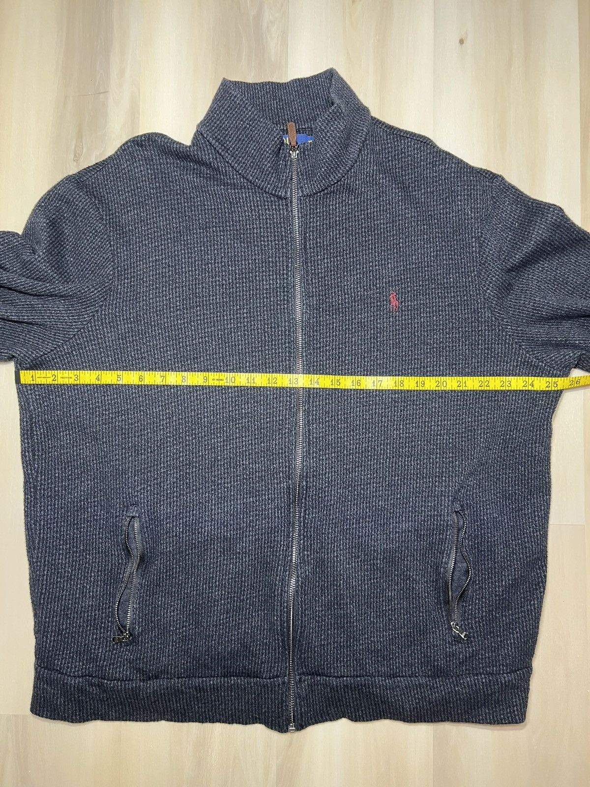 Polo Ralph Lauren Polo Ralph Lauren Sweater XL Heather Full Zip Pockets Zip Size US XL / EU 56 / 4 - 5 Thumbnail