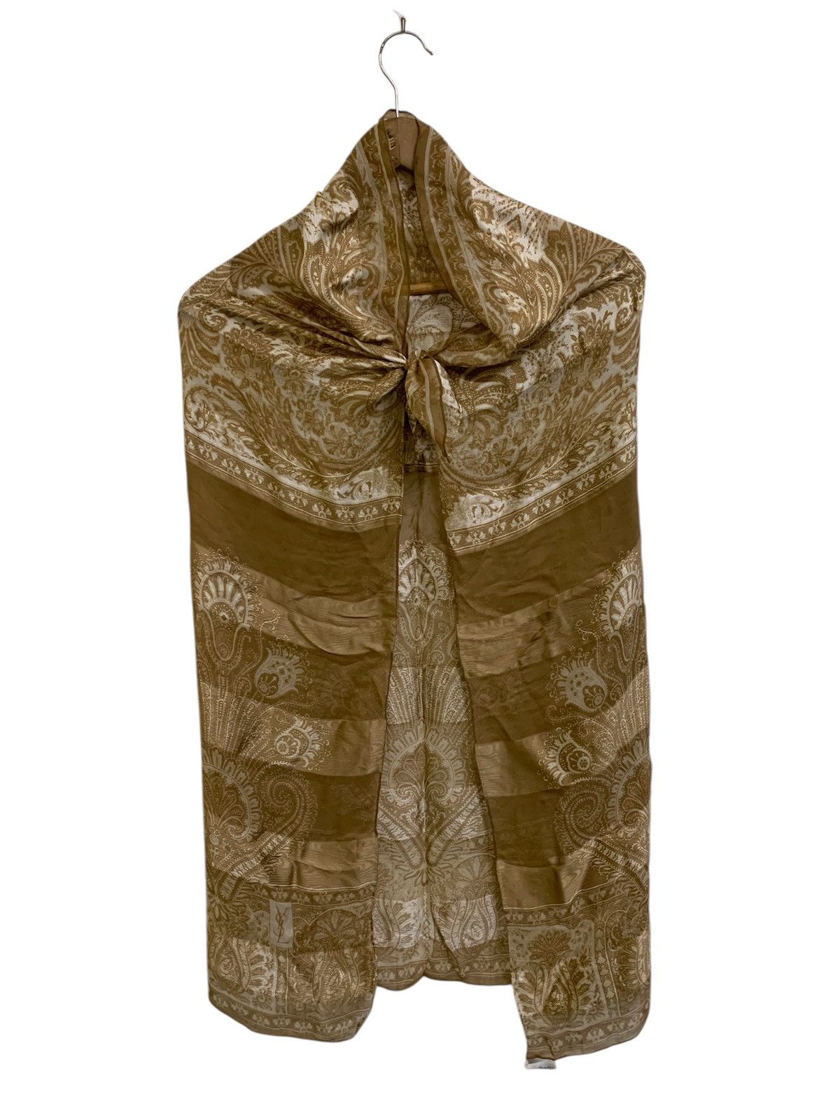 Yves Saint Laurent YvesSaintLaurent Handkerchief Silk Size ONE SIZE - 3 Thumbnail