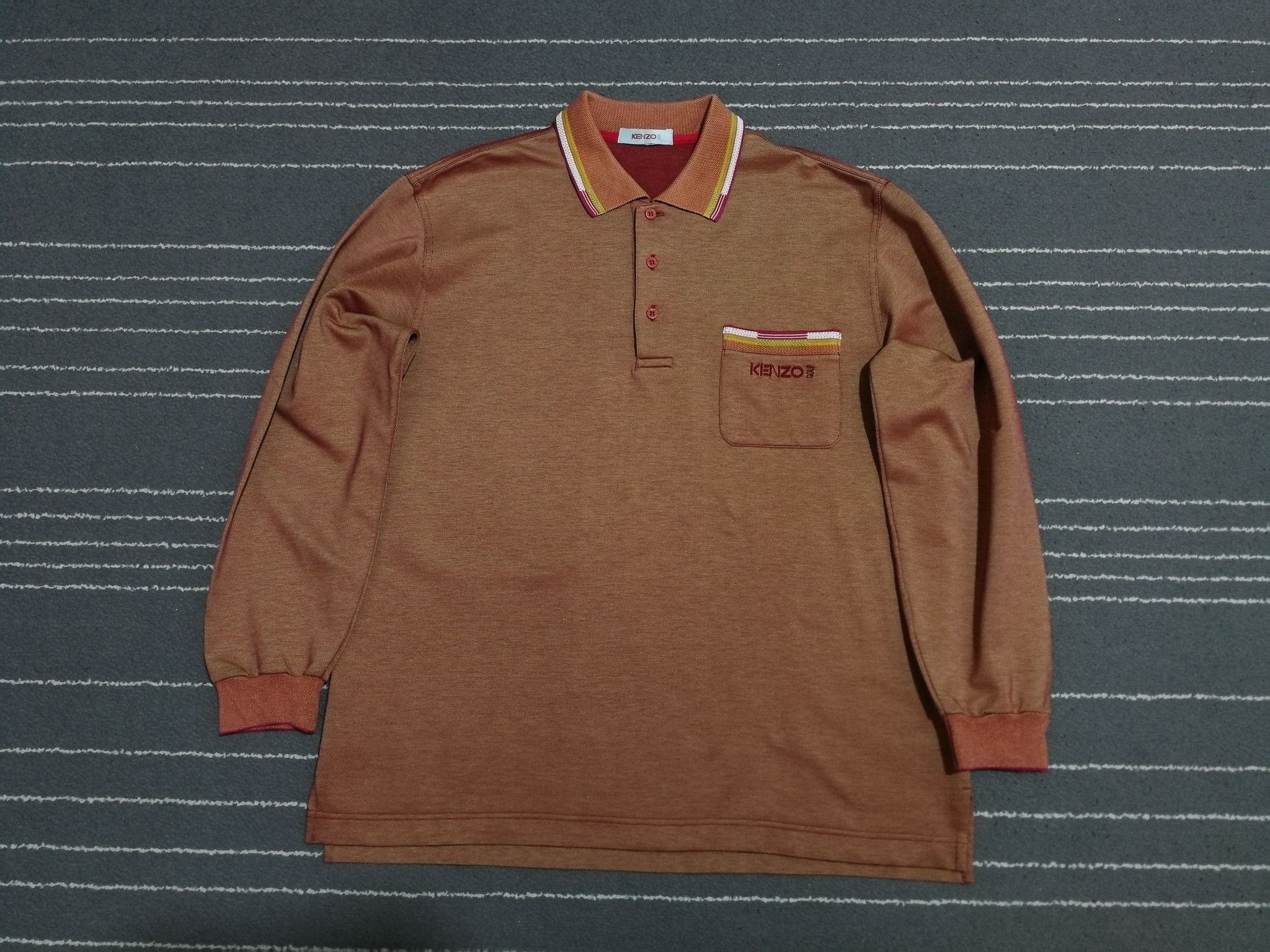 Kenzo × Vintage Vintage KENZO GOLF LS polo L 1844 Size US L / EU 52-54 / 3 - 1 Thumbnail