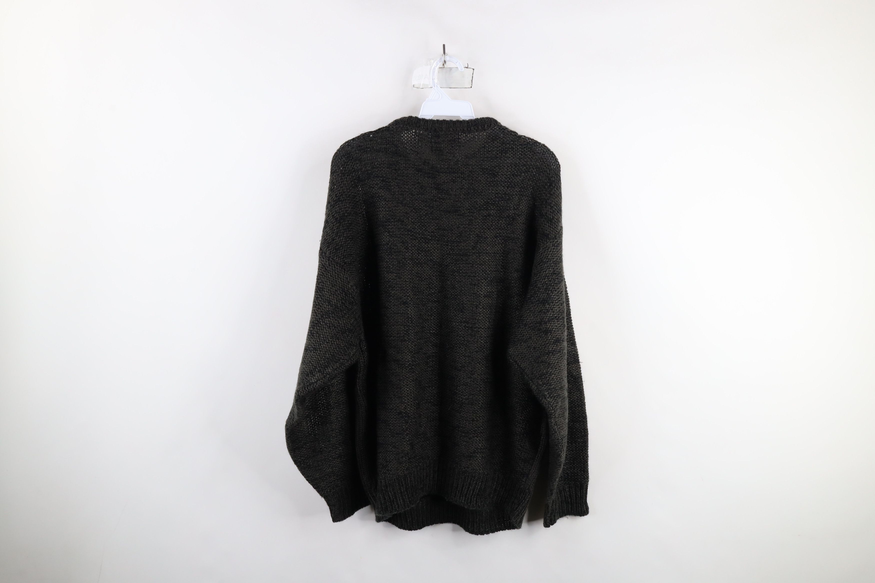 Vintage Vintage 80s Streetwear Chunky Cable Knit Crewneck Sweater Size US XL / EU 56 / 4 - 6 Thumbnail