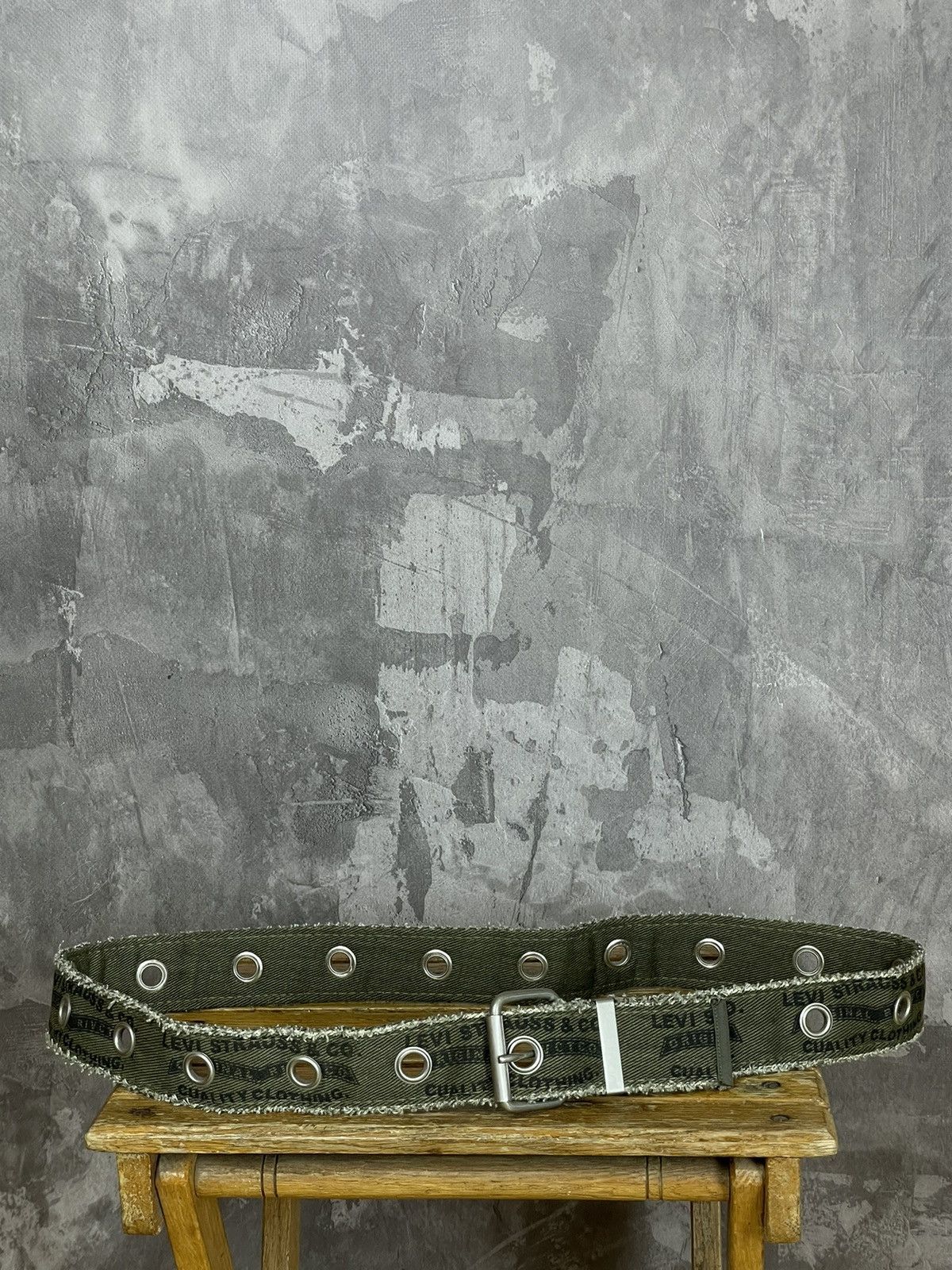 Japanese Brand × Vintage Levis Vintage Y2K Distressed Military Y2K Japan Belt Size ONE SIZE - 1 Thumbnail