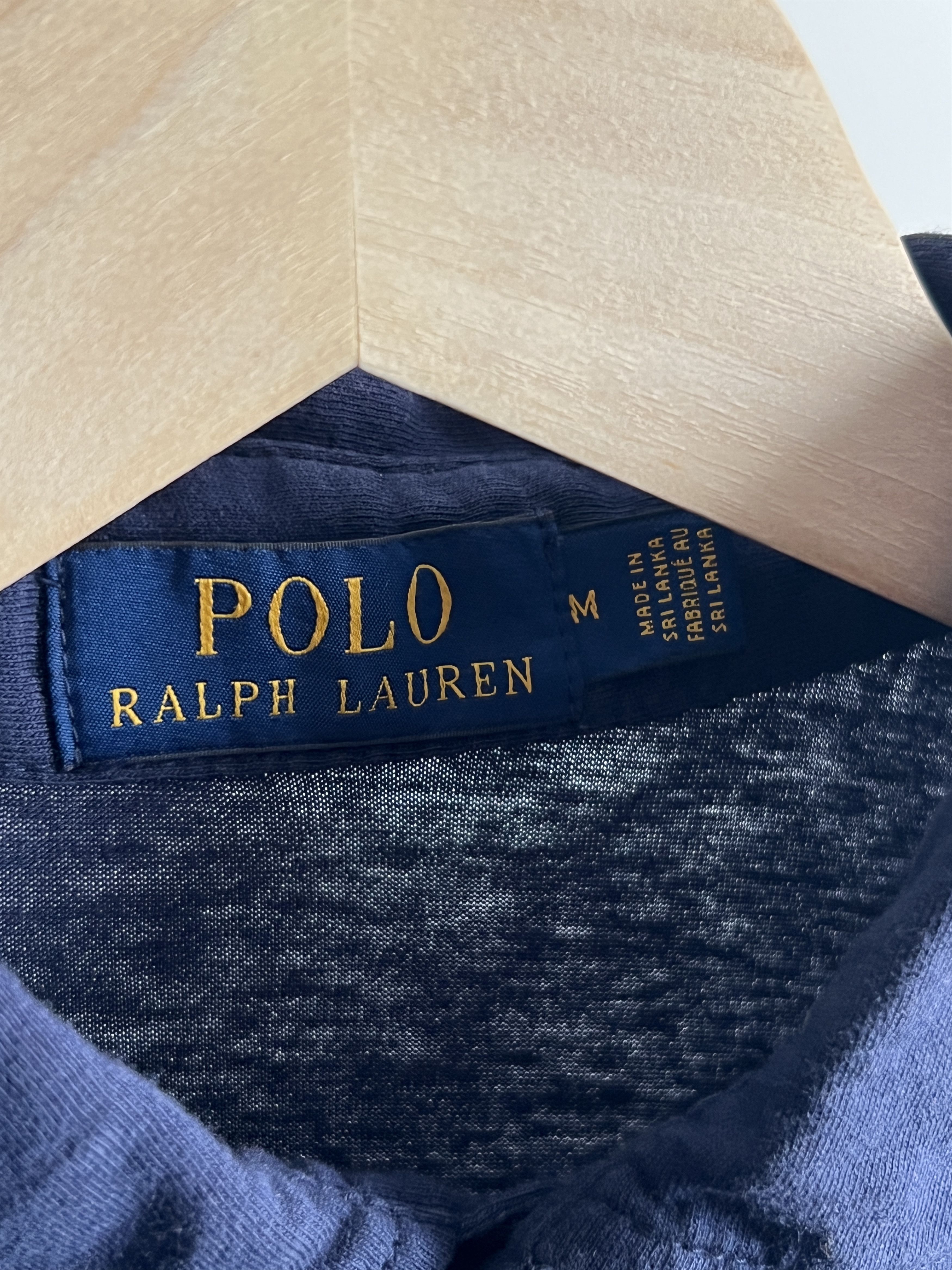 Polo Ralph Lauren × Ralph Lauren Polo Ralph Lauren Polo Shirt Navy Yachting Streetwear Size US M / EU 48-50 / 2 - 2 Thumbnail