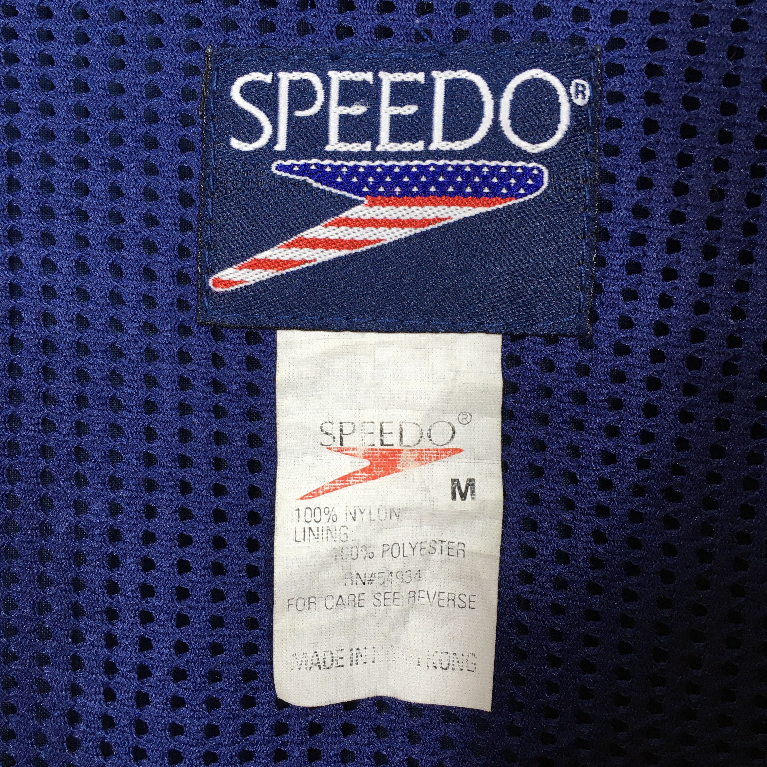 Speedo Vintage Speedo Usa Windbreaker Jacket Medium Size US M / EU 48-50 / 2 - 3 Thumbnail