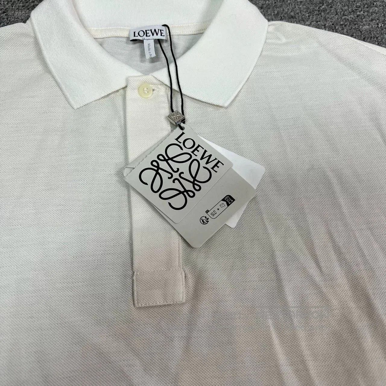Loewe Loewe Cropped Logo Short Sleeve Polo. Size S / US 4 / IT 40 - 5 Thumbnail