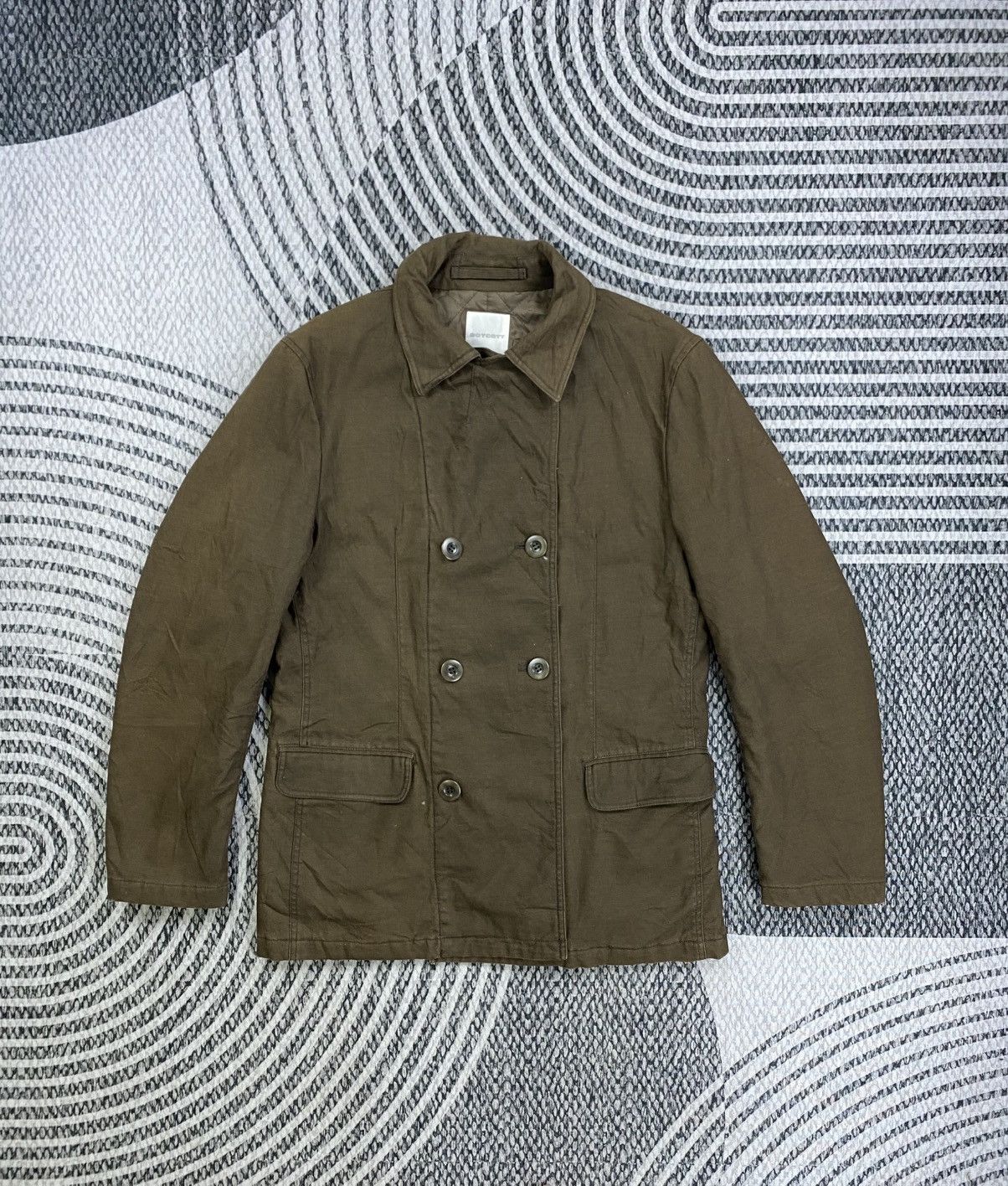 Boycott Vintage Boycott Double Collar Brown Jacket Size US M / EU 48-50 / 2 - 5 Thumbnail