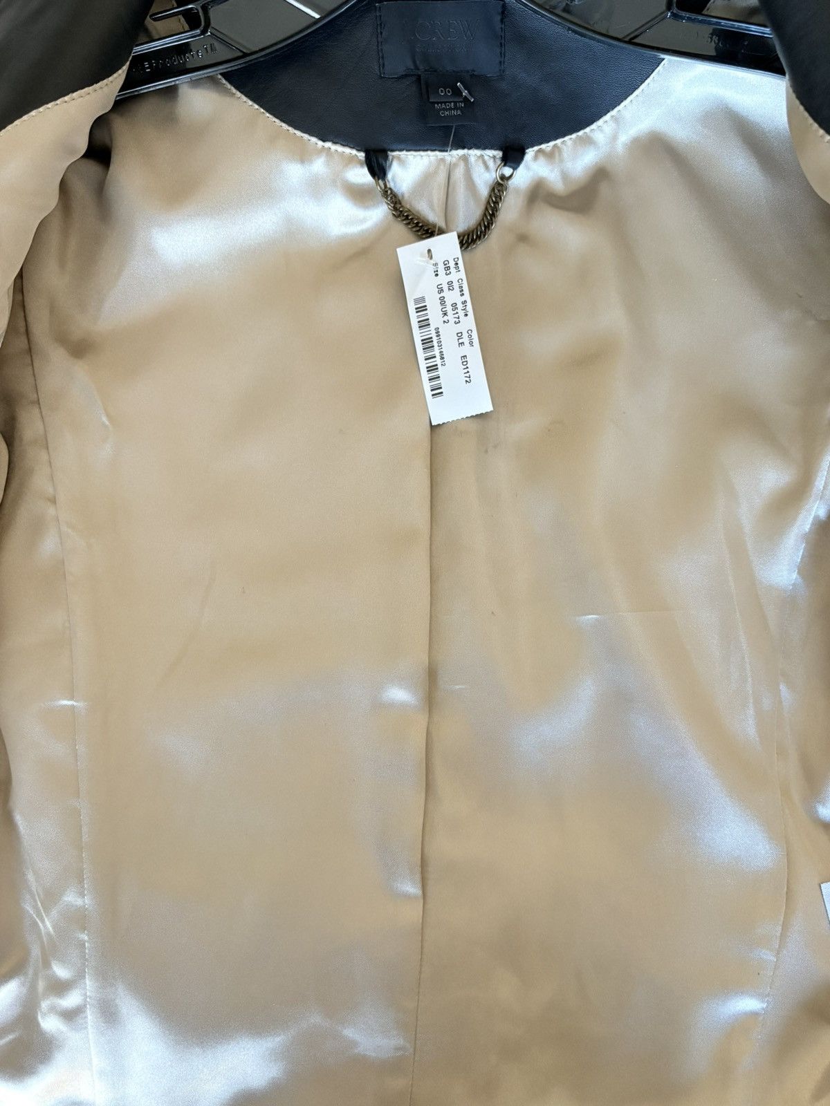 J.Crew J.Crew Calf Hair Leopard Print Leather Jacket NEW with tag Size XXS / US 00 / IT 34 - 6 Thumbnail