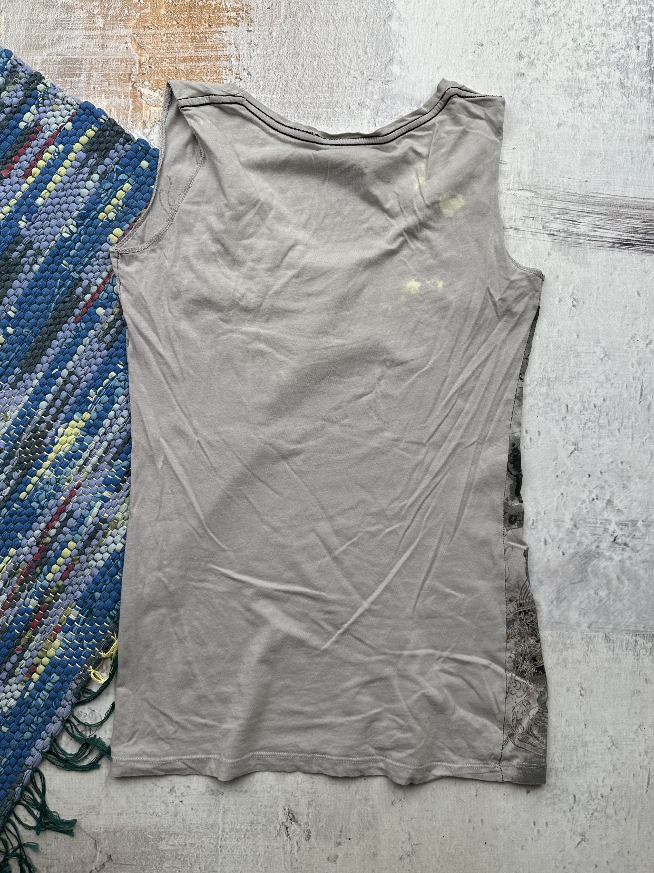 Japanese Brand Vintage Tank Top A125(614) Size M / US 6-8 / IT 42-44 - 4 Thumbnail