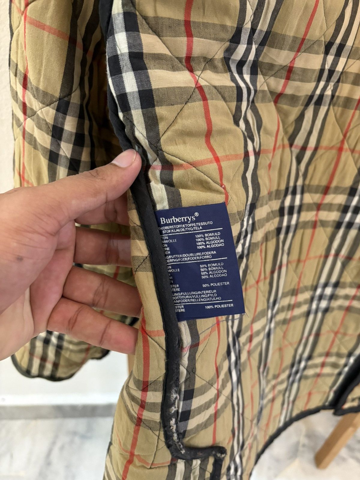 Burberry BURBERRY London Corduroy Jacket Novacheck Size US XL / EU 56 / 4 - 16 Thumbnail