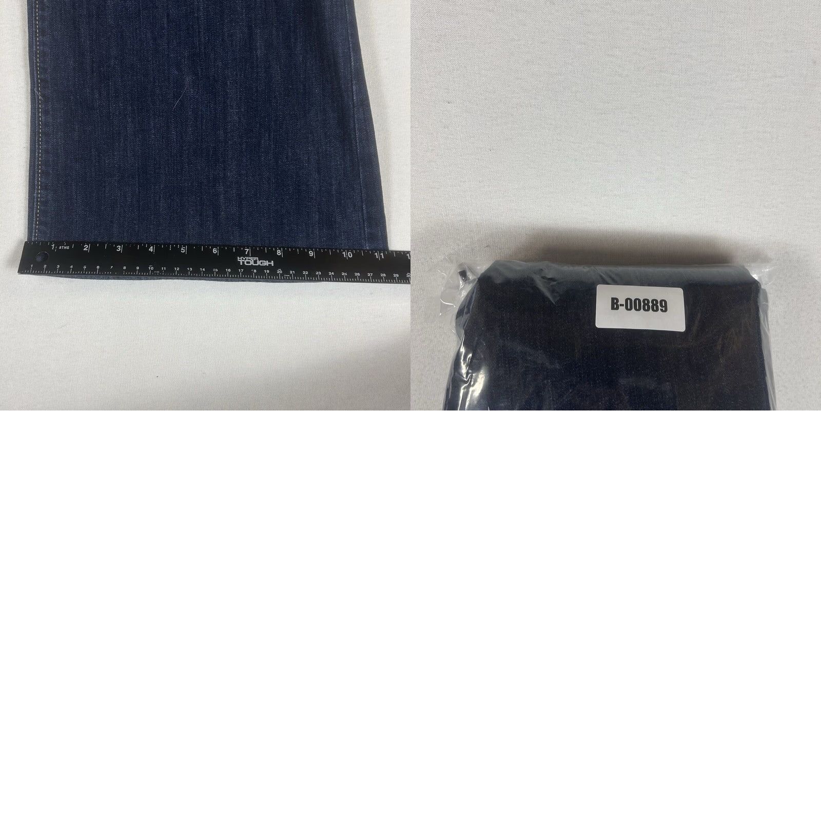 Vintage Simply Vera Boots Cut Jeans Womens 24W Plus Blue Denim Pockets Mid Rise NWT Size 42" / US 20 - 10 Thumbnail