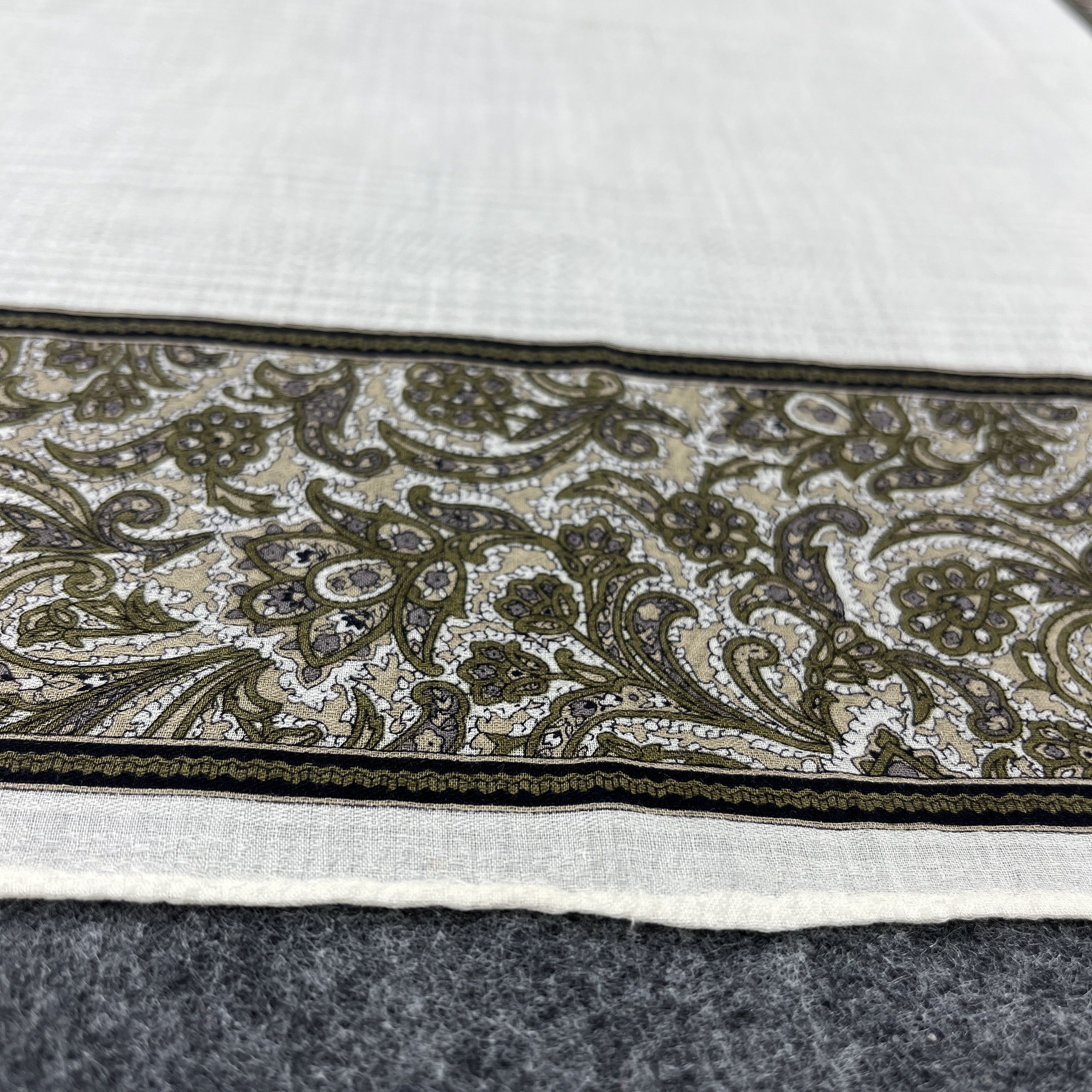 Christian Dior Monsieur Paisley Christian Dior Handkerchief / Neckerchief B143 Size ONE SIZE - 10 Thumbnail