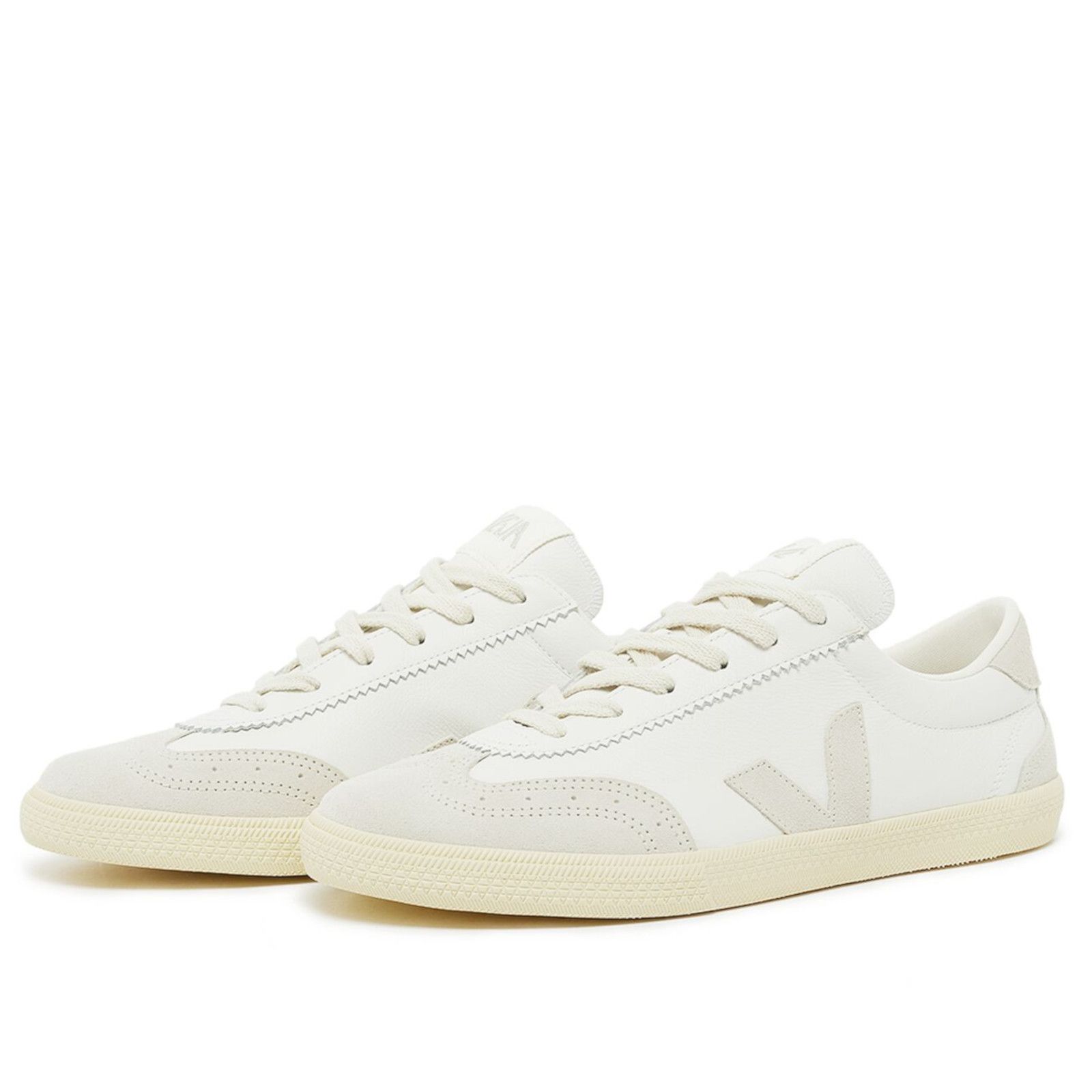 Veja Veja Volley Leather White Natural VO2003852A US 7 EU 38 Size US 7 / IT 37 - 1 Thumbnail