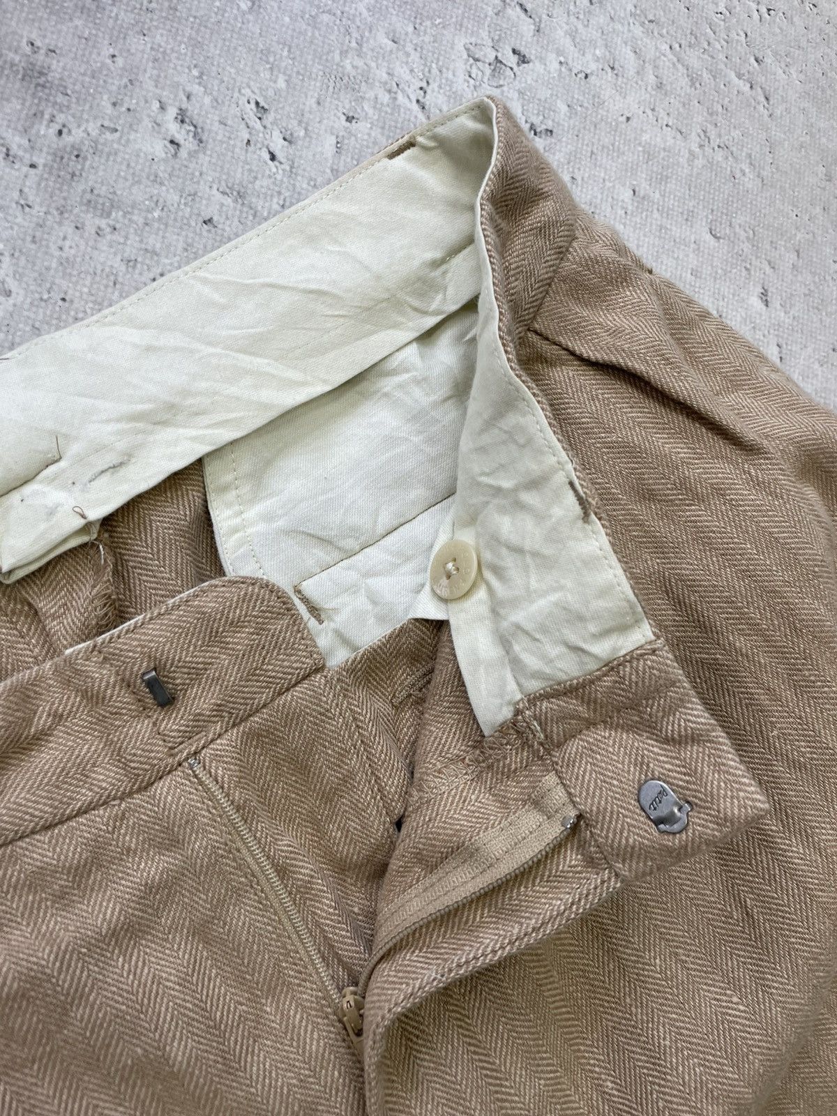 Polo Ralph Lauren casual pants cotton/linen y2k