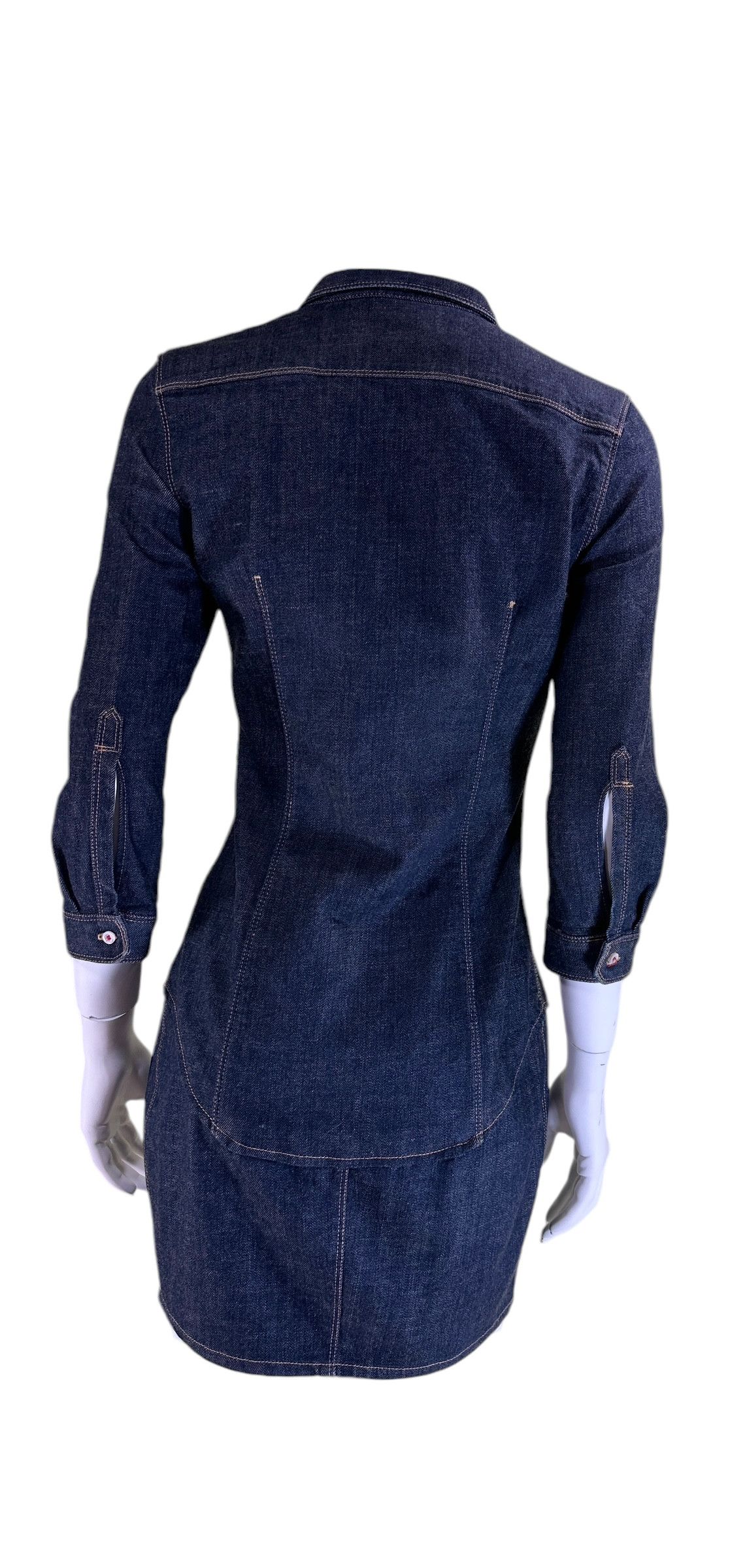 Dsquared2 Denim dress Size XS / US 0-2 / IT 36-38 - 4 Thumbnail