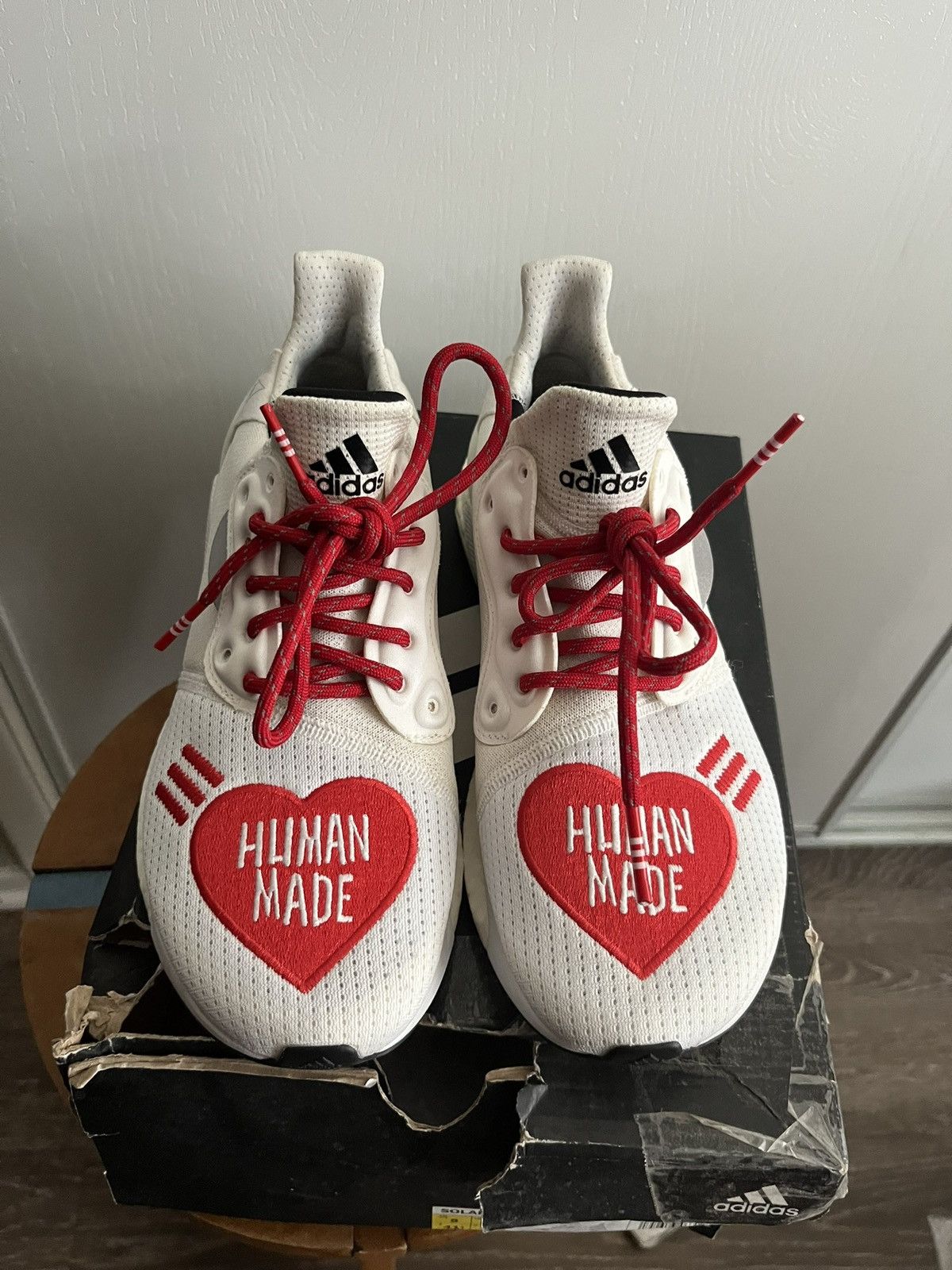 Human Made Size 8 - adidas HUMAN MADE x Solar Hu Love Size US 8 / EU 41 - 4 Thumbnail