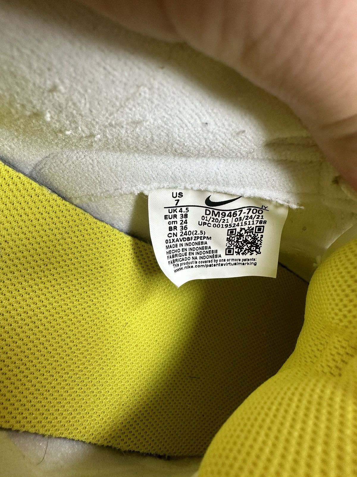 Nike Nike dunk low “yellow strike” ( size 7 w ) Size US 7 / IT 37 - 6 Thumbnail