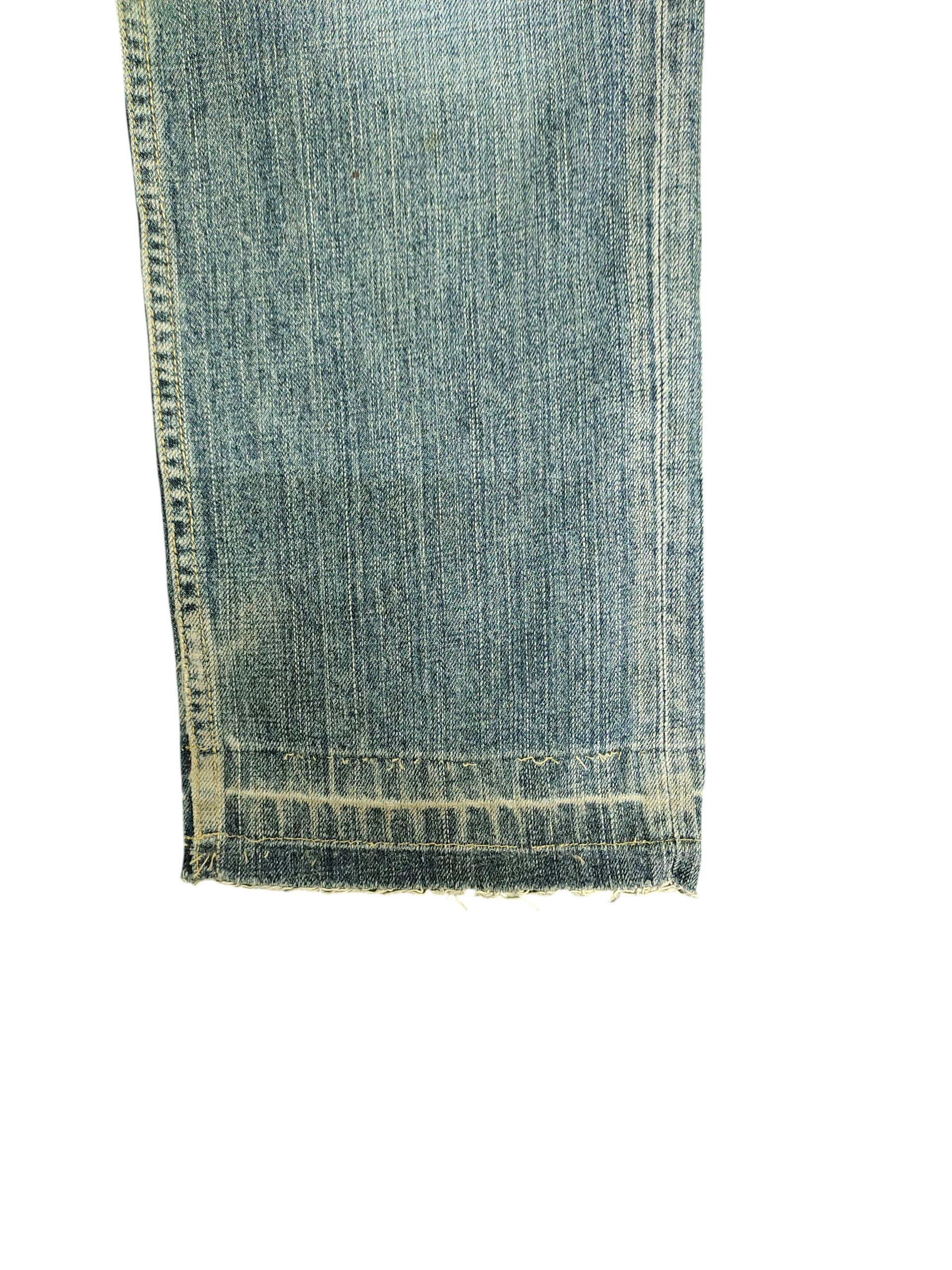 Levi's Vintage Levis 533 Relaxed Distress Faded Denim Jeans Size US 31 - 5 Thumbnail