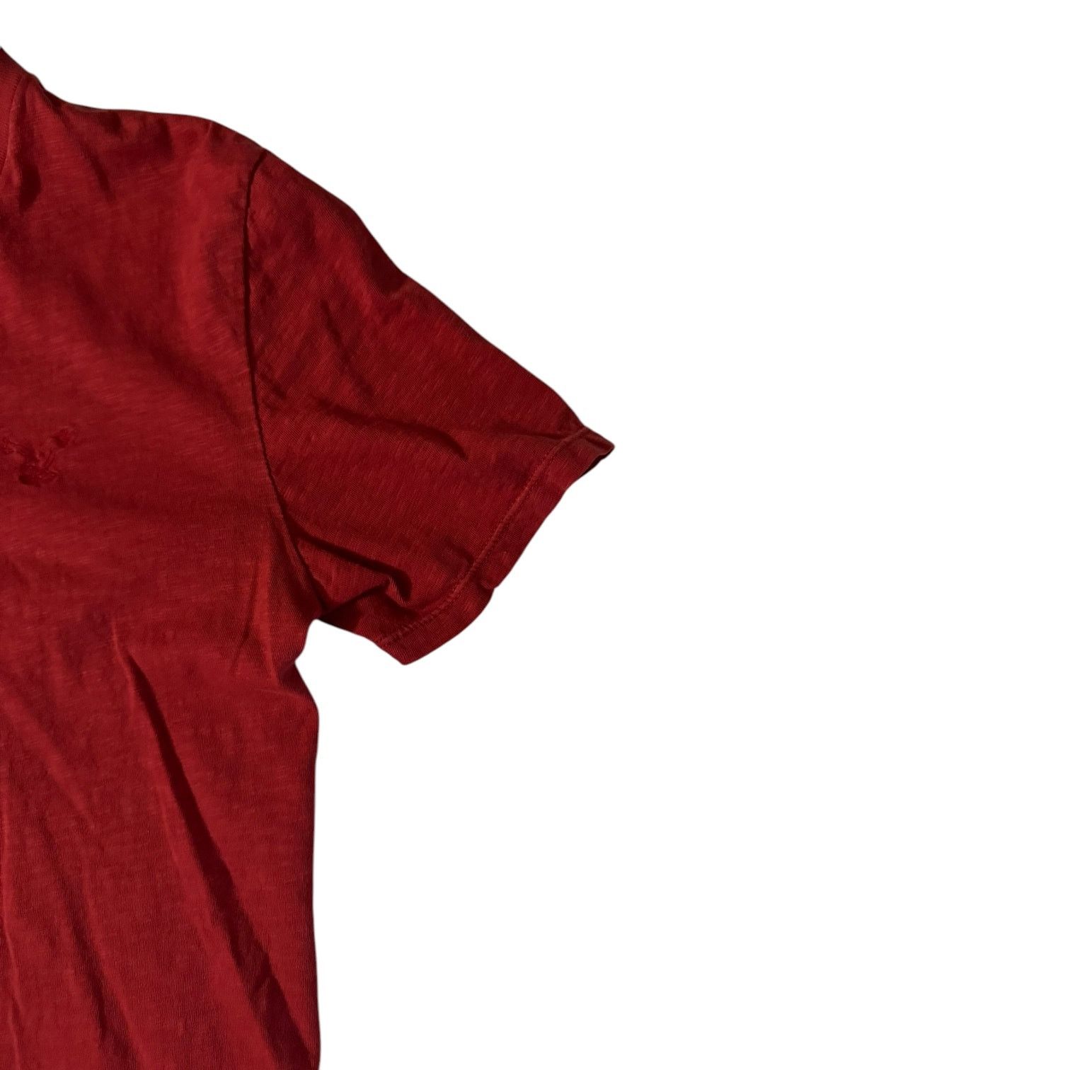 American Eagle Outfitters American Eagle Legend Classic Fit Tee Solid Red Extra Small Size US XS / EU 42 / 0 - 4 Thumbnail