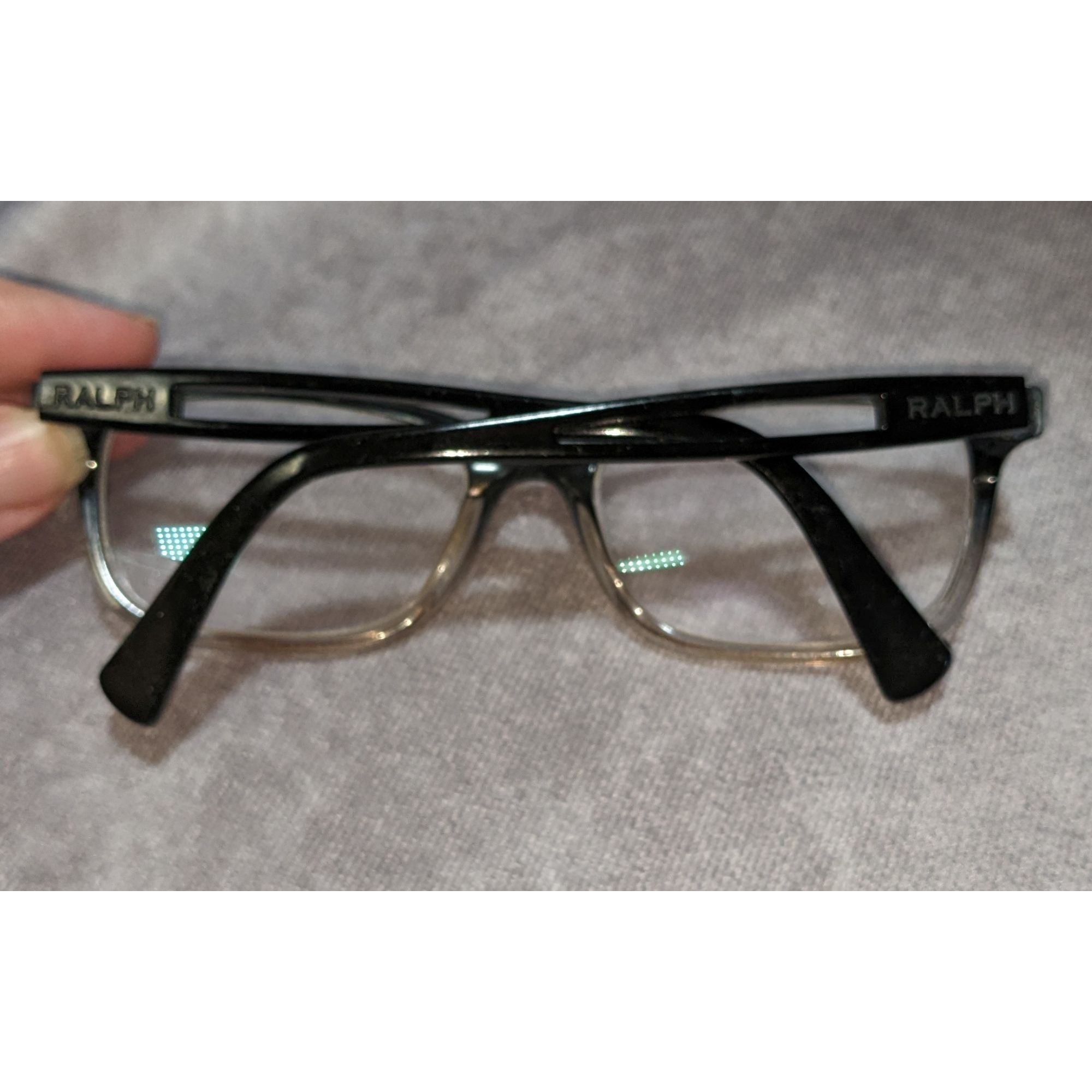 Ralph Lauren Ralph Lauren RA7069 Shiny Gradient Black Eyeglass Frames Size ONE SIZE - 2 Thumbnail