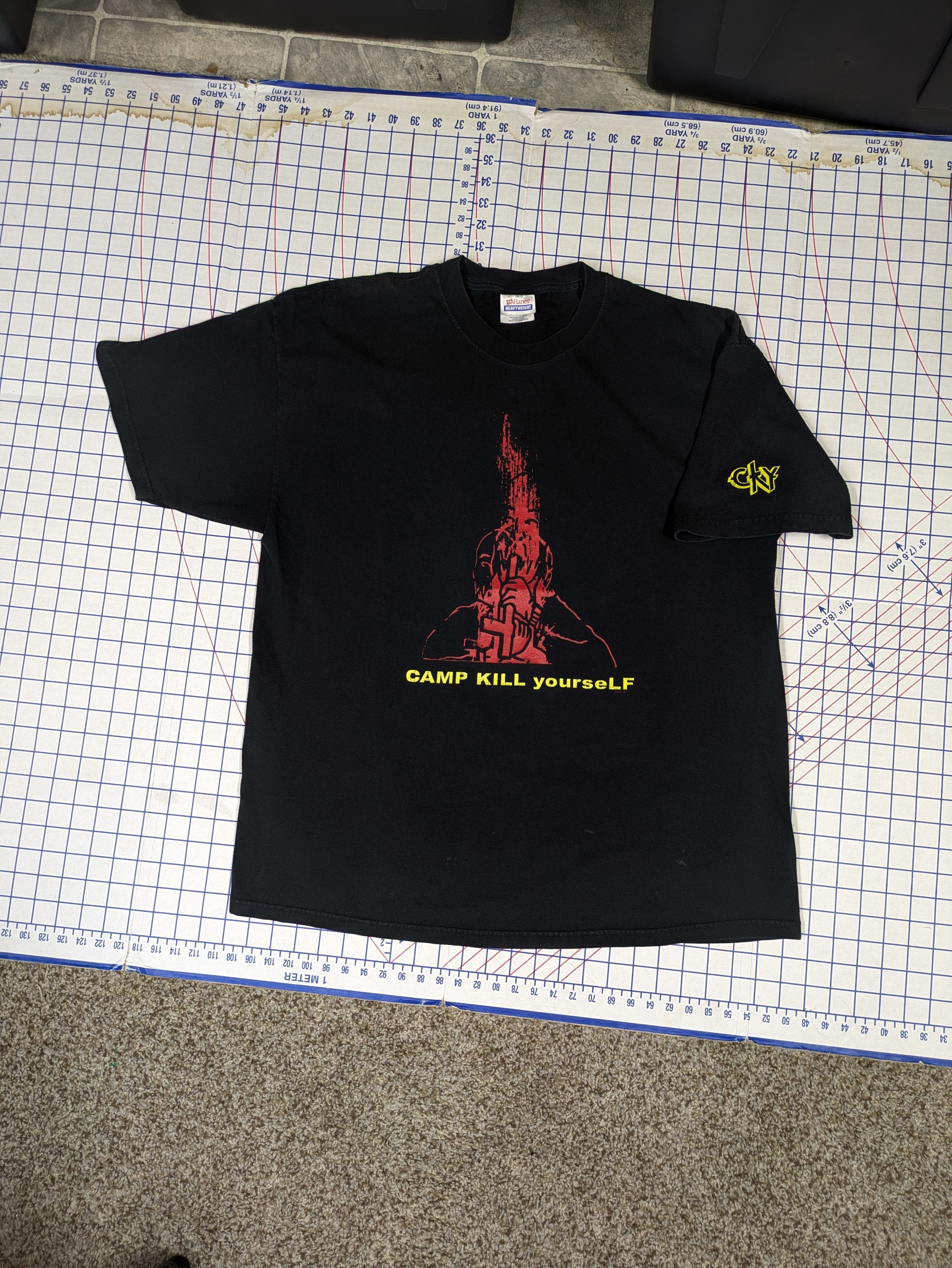Band Tees Vintage Cky Camp Kill Yourself Volume 1 Budd Dwyer Tee Size US XL / EU 56 / 4 - 2 Thumbnail